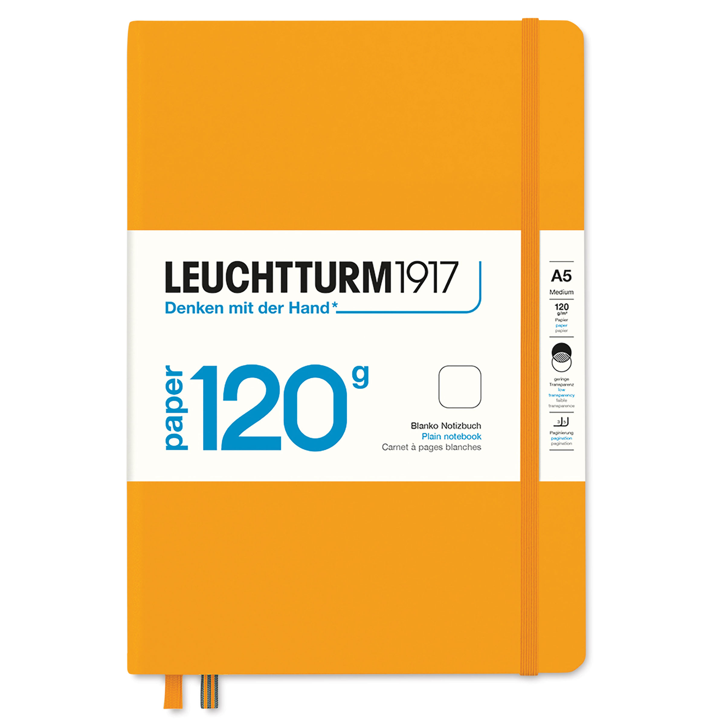 Leuchtturm1917 Edition 120G Notebook - Rising Sun, 5-3/4" x 8-1/4", Blank