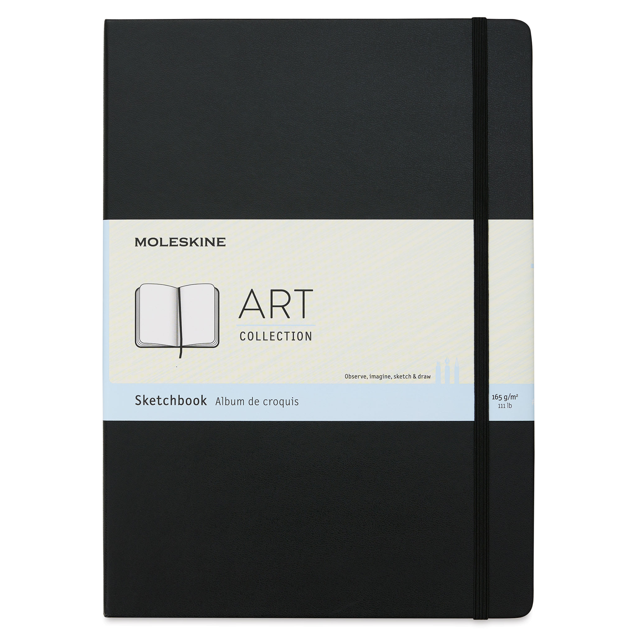 Moleskine Art Collection Sketchbook - Black, A4