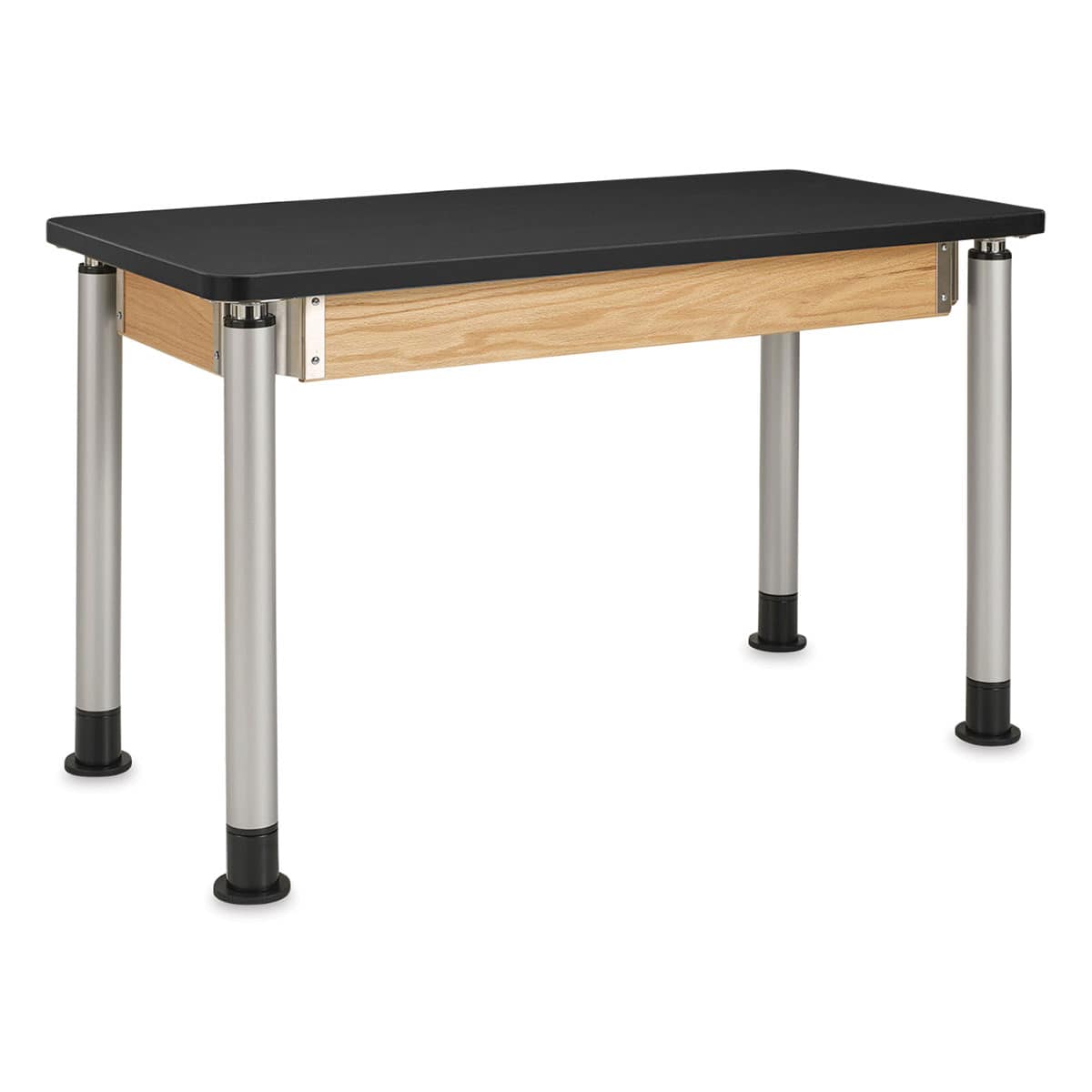 Adjustable Table 48in W x 24in D with Laminate Top by Diversified Woodcrafts