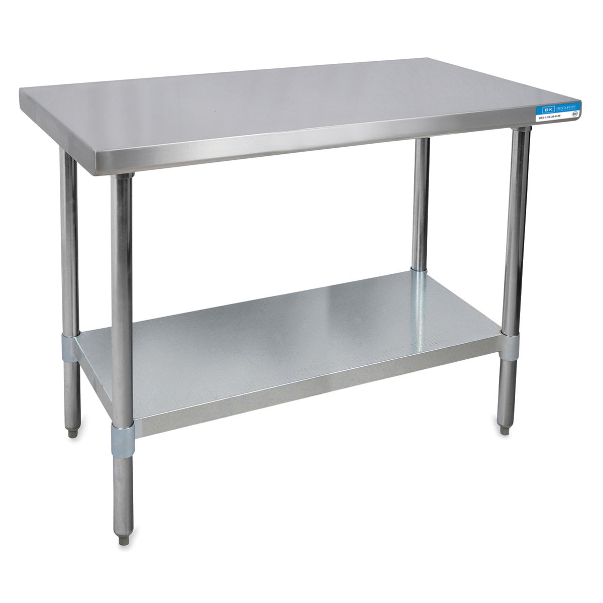 Shain Solutions Rectangular Table, 35 x 48 x 30, Silver (XS-4830) | Quill