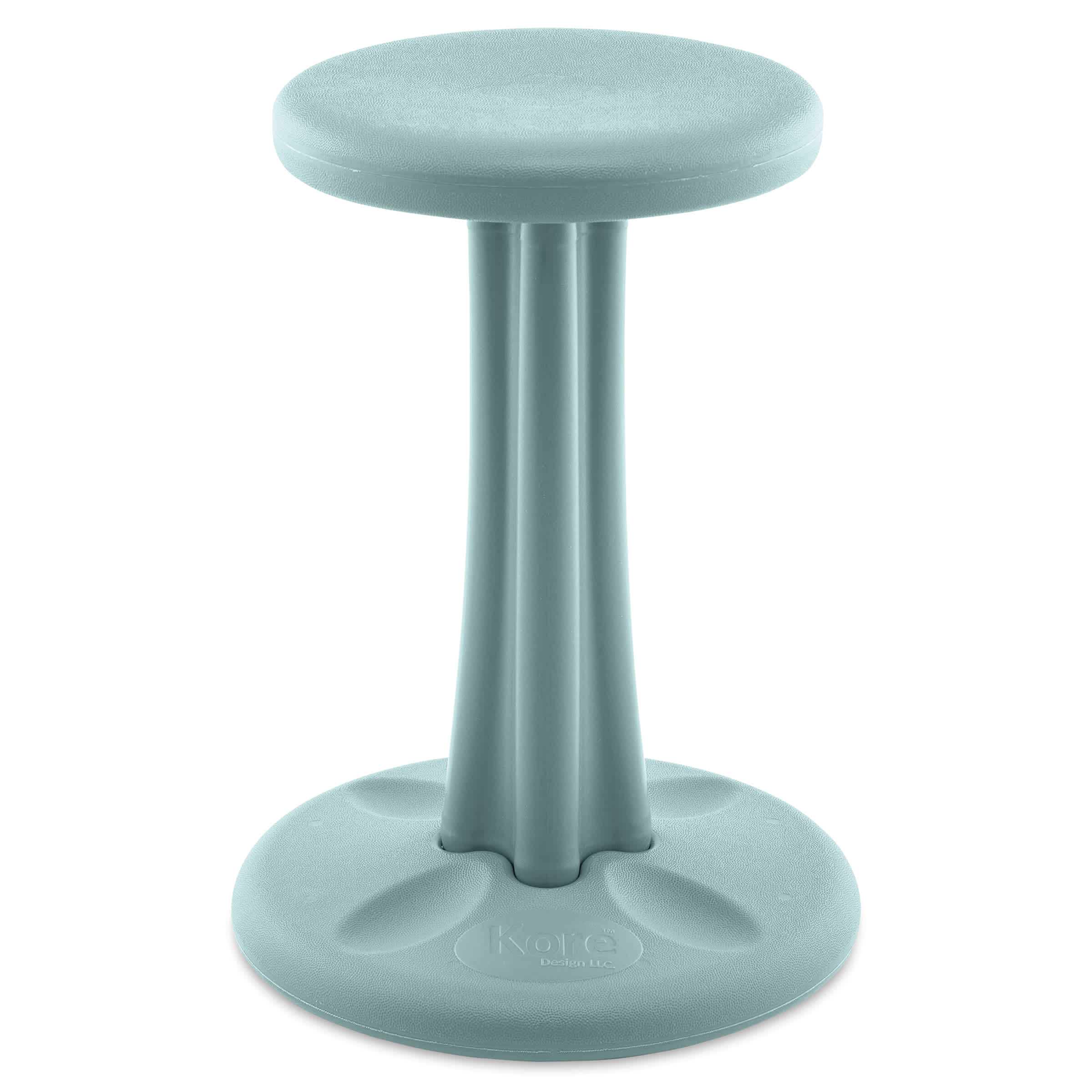 KD-9121 18.7 in. Preteen Wobble Stool Chair, Teal