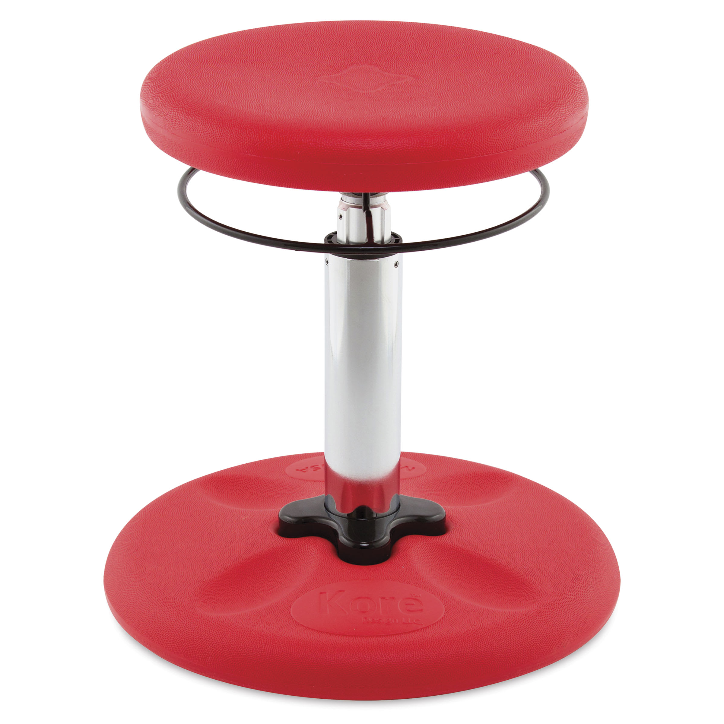 Kids Adjustable Standard Wobble Chair 14-19in., Red
