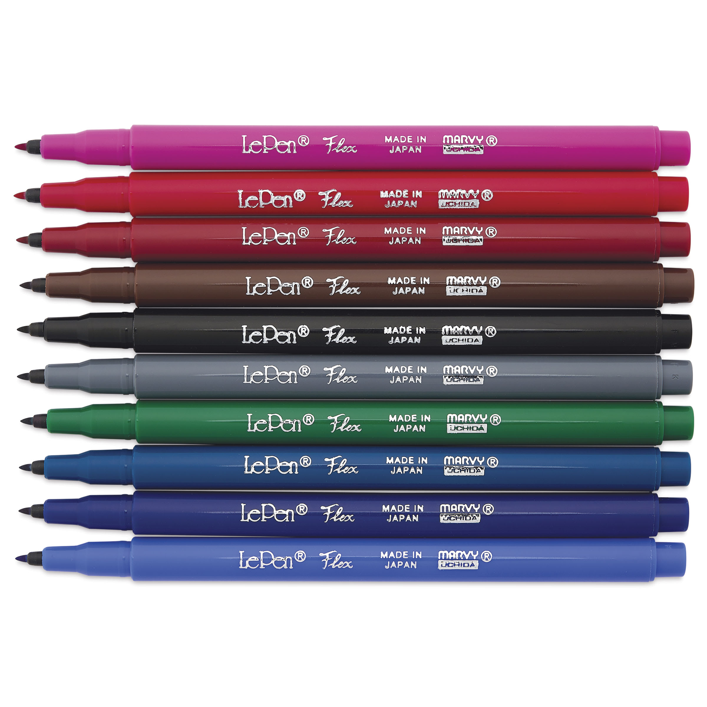 Marvy® Uchida LePen® Flex 10 Primary Pen Set By Marvy Uchida