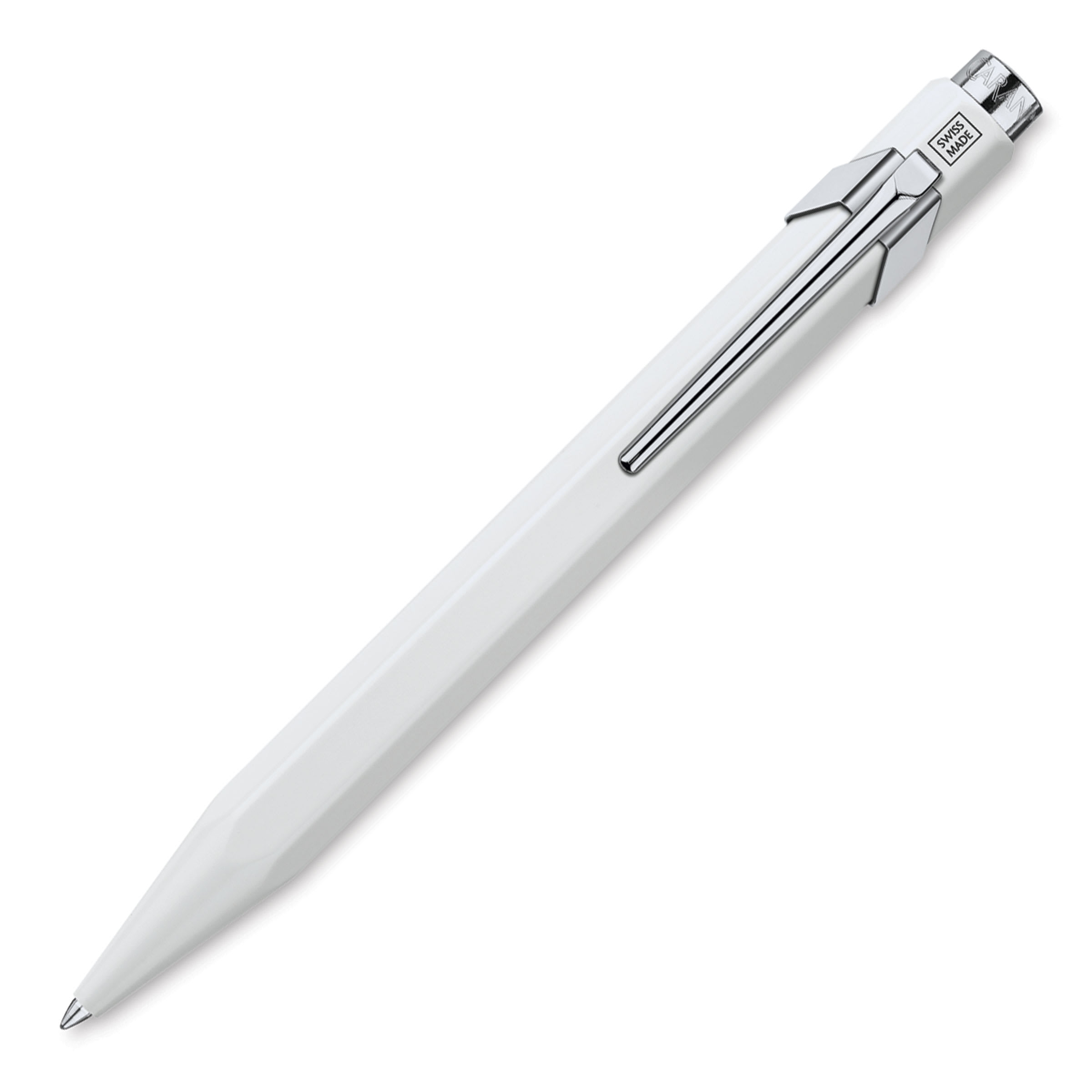Caran dAche 849 Rollerball Pen  White with Case
