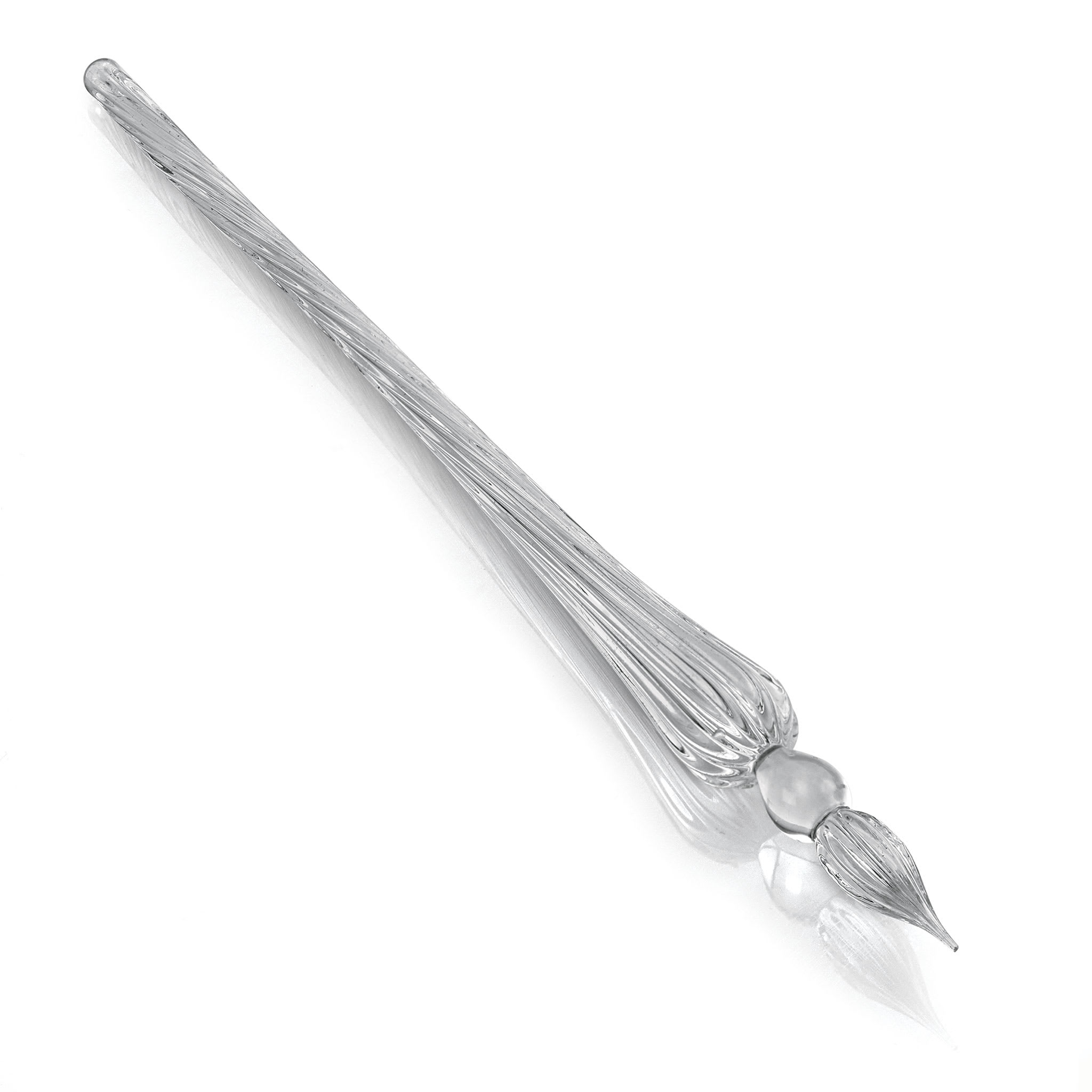 Herbin Round Glass Dip Pen - Transparent