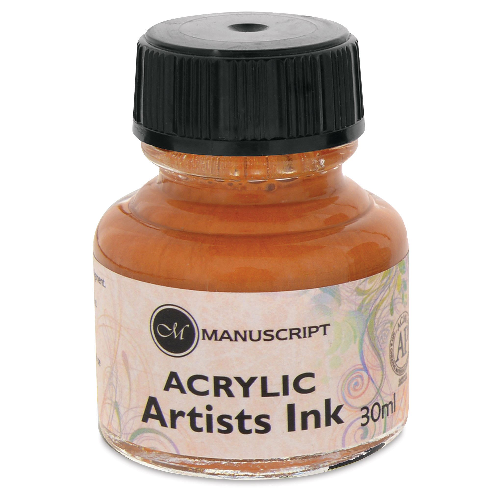Manuscript Acrylic Artist's Ink - Metallic Gold, 30 ml