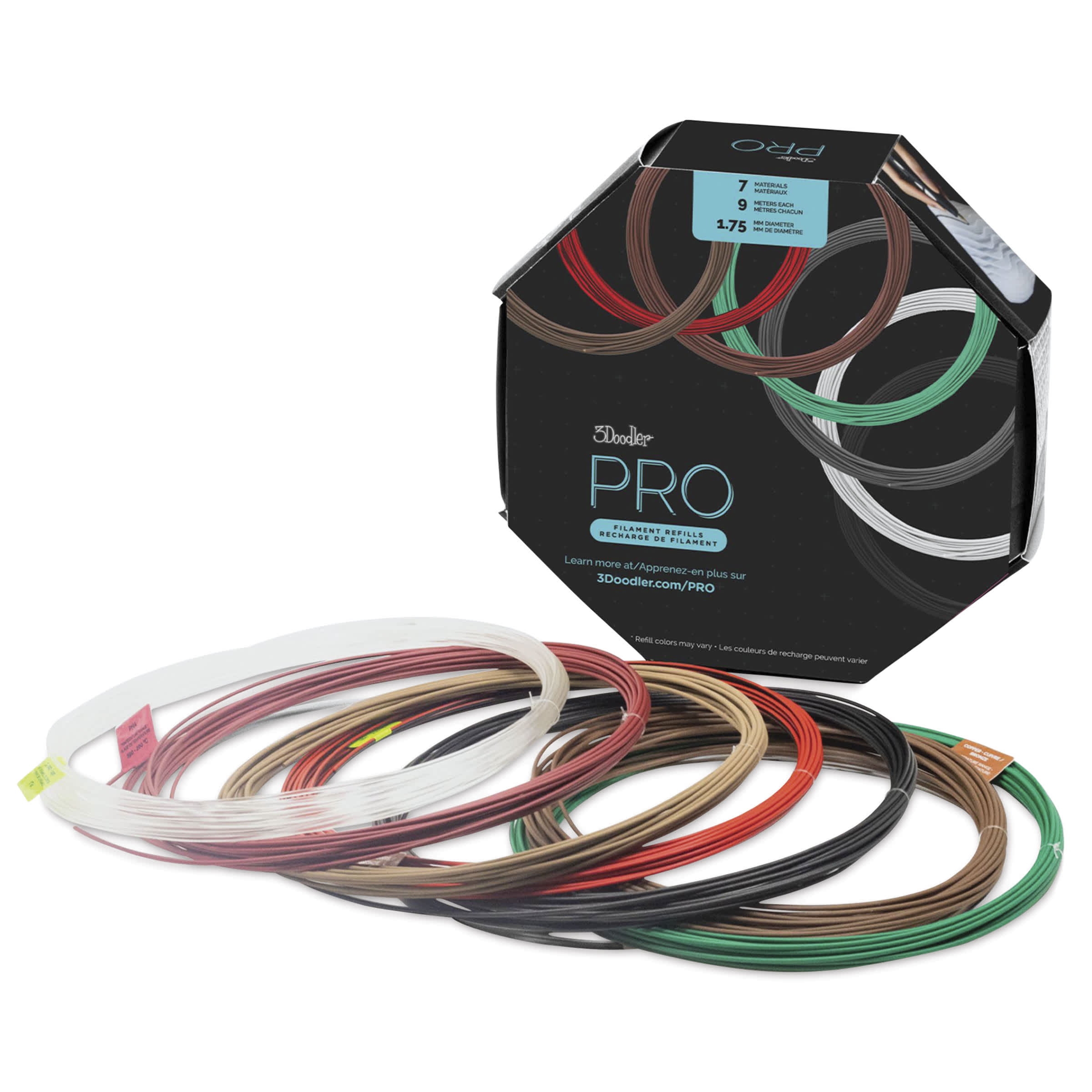 3Doodler Pro Filament Refills - Set of 7