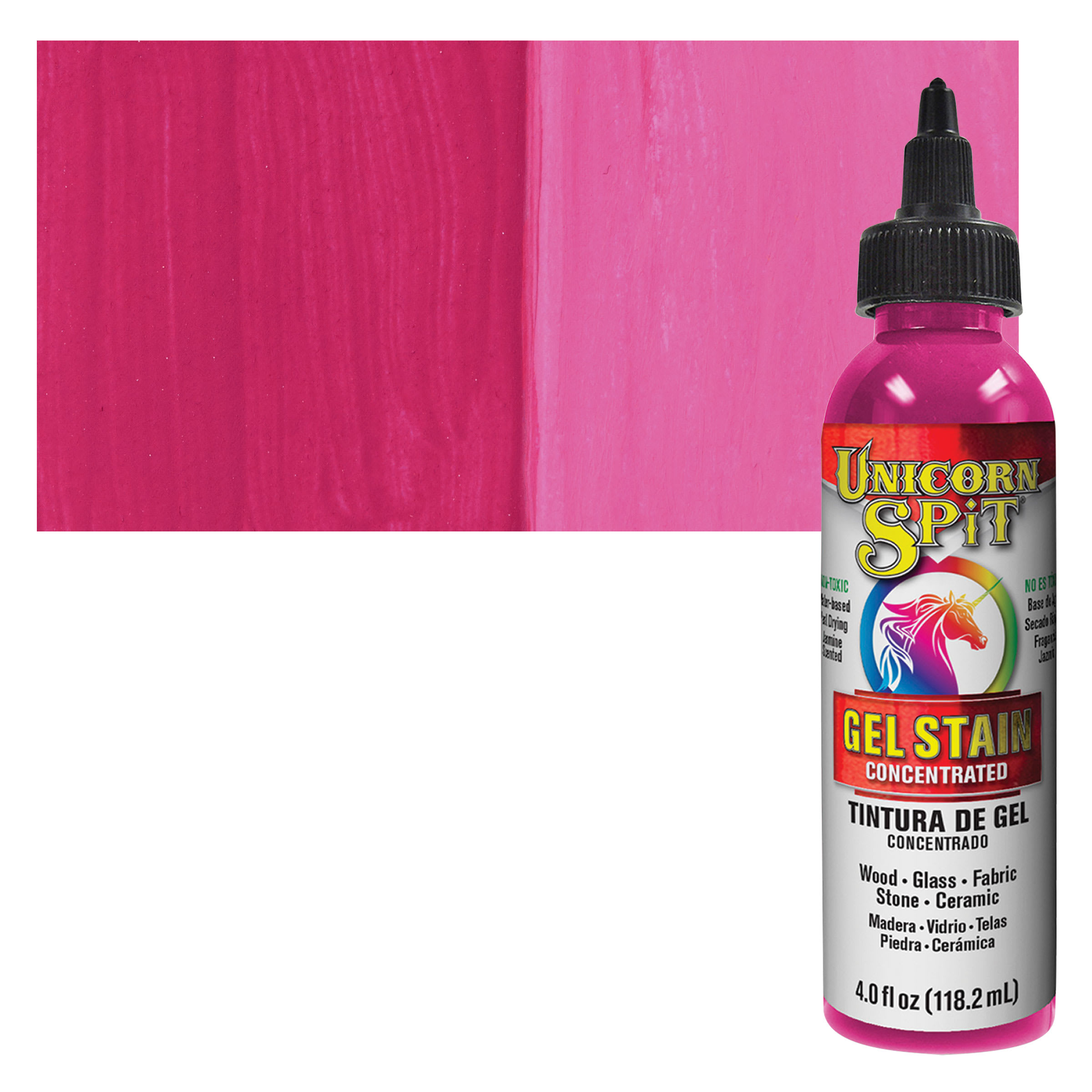 Unicorn Spit Gel Stain and Glaze - Pixie Punk Pink, 4 oz, Bottle