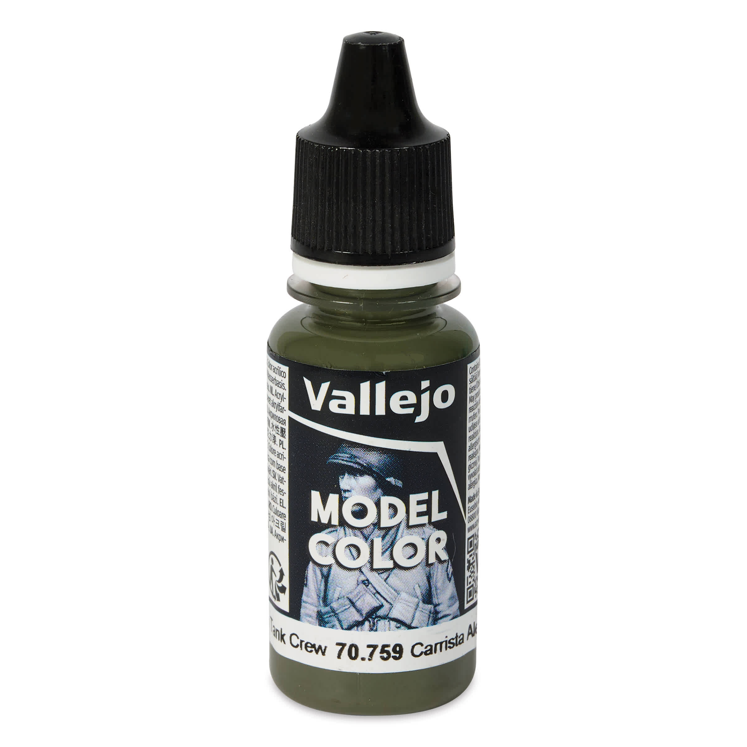 Vallejo Acrylic Model Color Paint - German Tank Crew, 18 ml