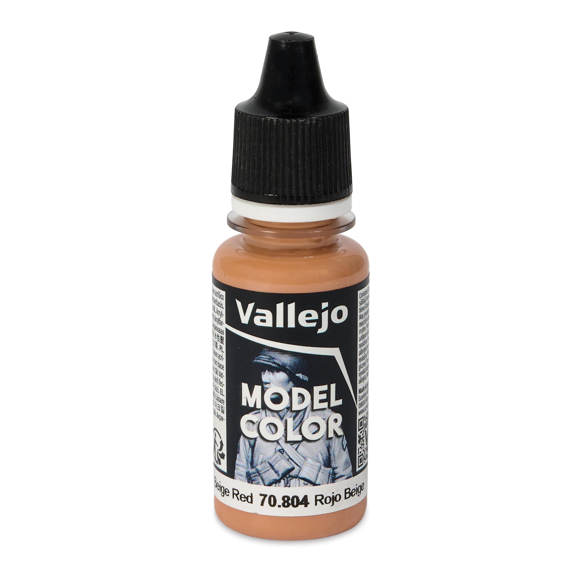Vallejo Acrylic Model Color Paint - Beige Red, 18 ml