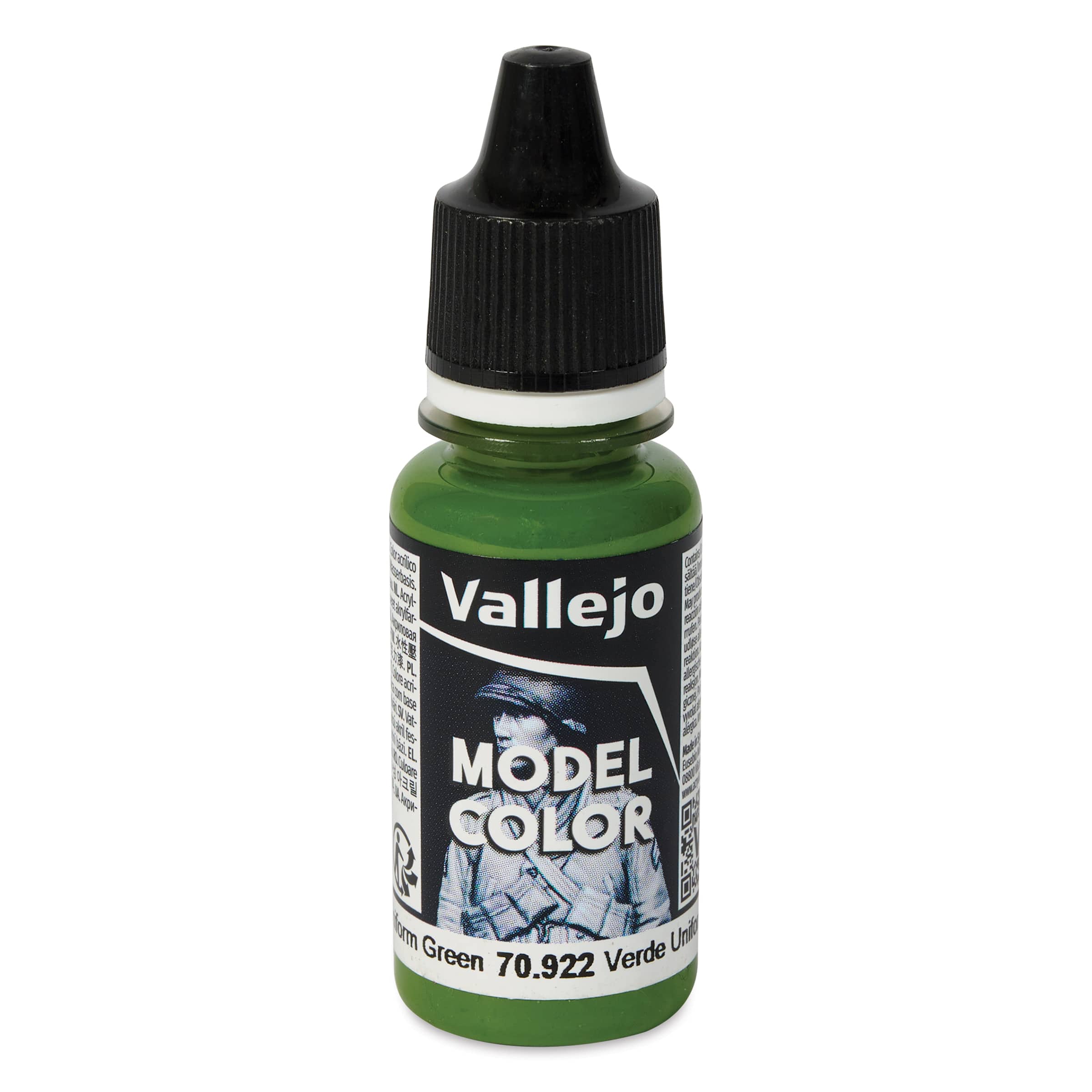 Vallejo Acrylic Model Color Paint - Uniform Green, 18 ml