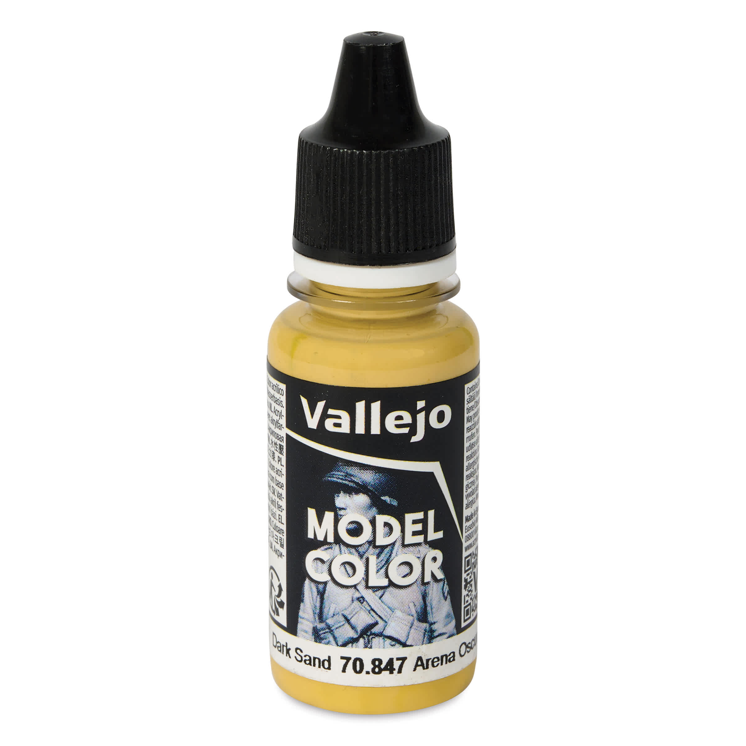 Vallejo Acrylic Model Color Paint - Dark Sand, 18 ml