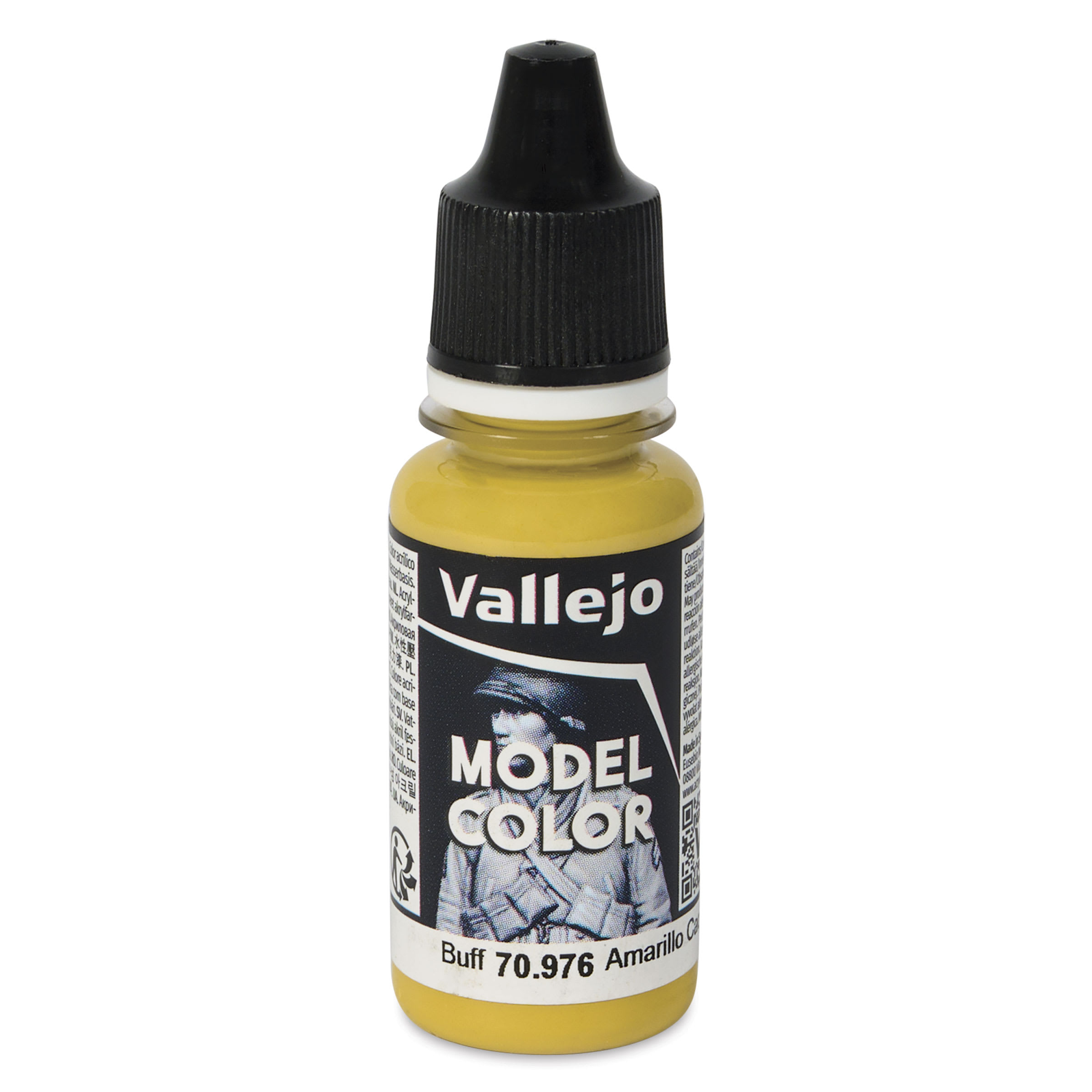 Vallejo Acrylic Model Color Paint - Buff, 18 ml