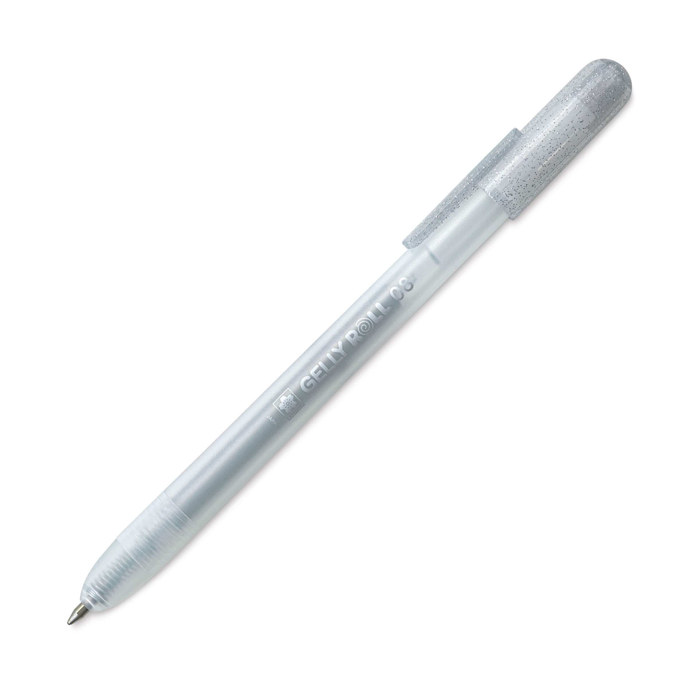 Sakura Gelly Roll Retractable Metallic Pen - Silver, Medium Tip
