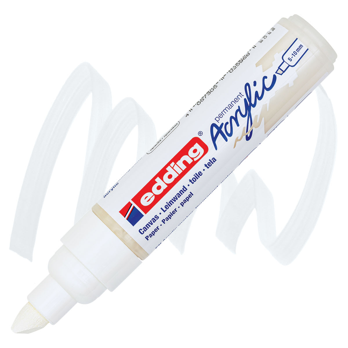 Edding Acrylic Paint Marker - Traffic White 922, Broad
