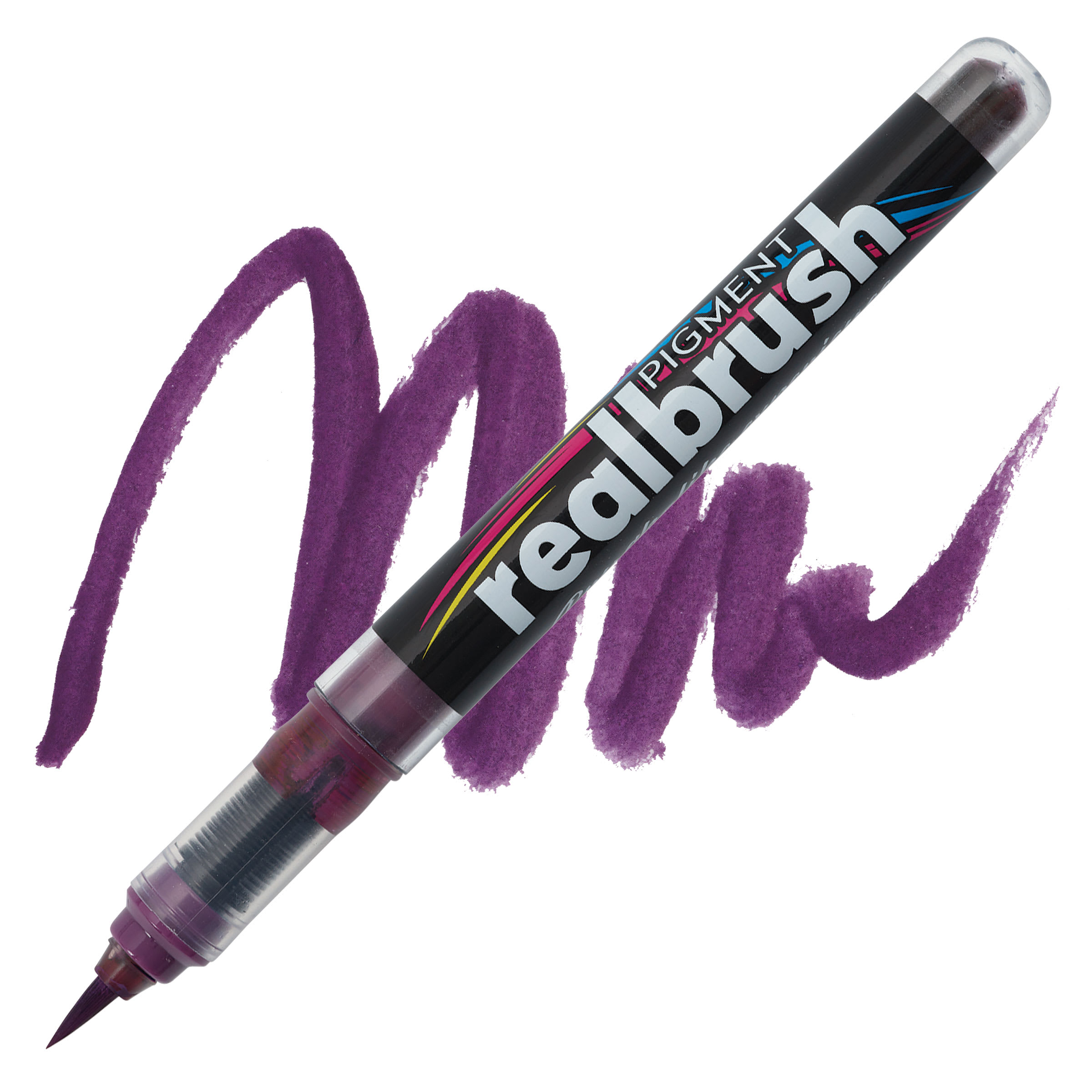 Karin Realbrush Pigment Marker - Lilac, 4 mm, Brush Tip