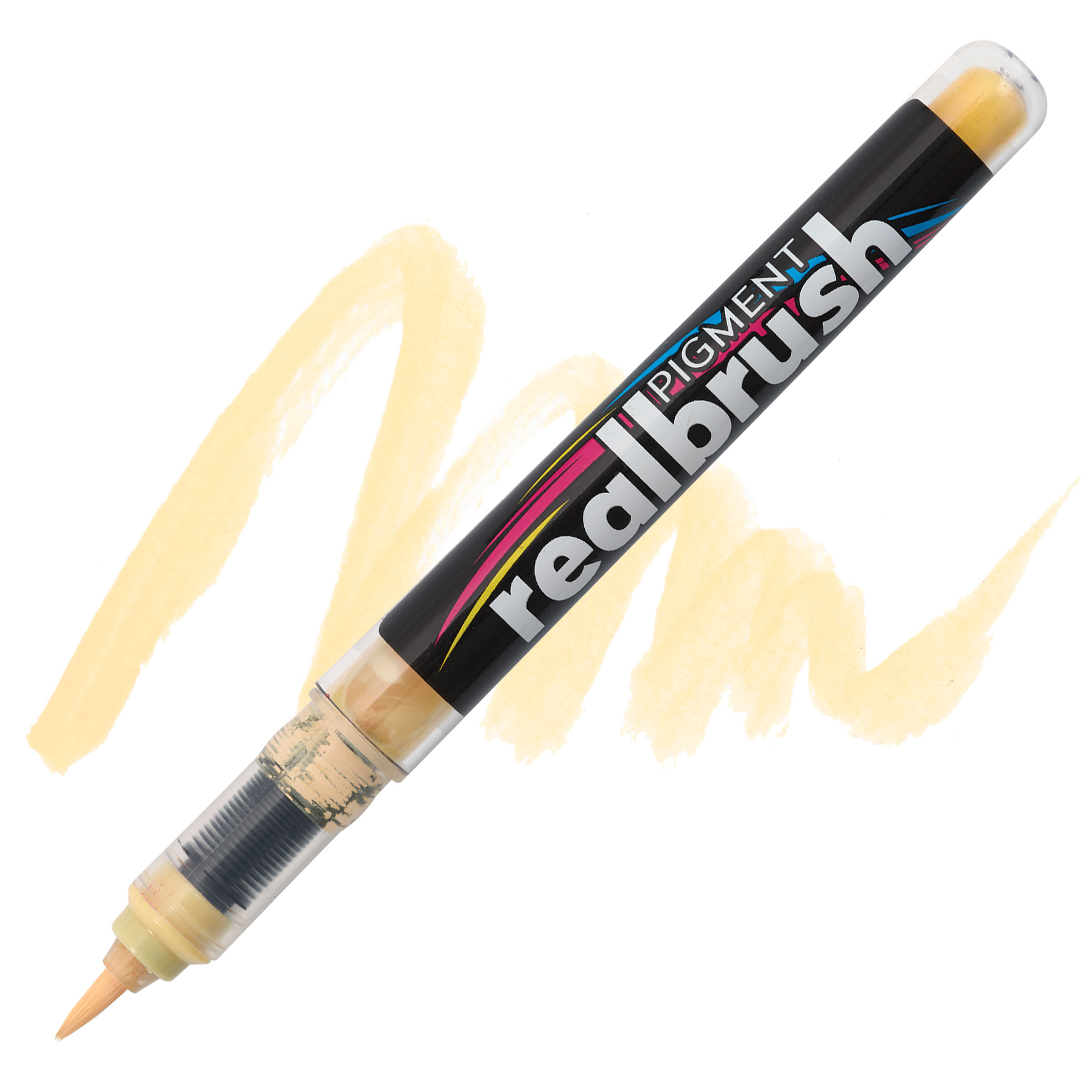 Karin Realbrush Pigment Marker - Almond, 4 mm, Brush Tip