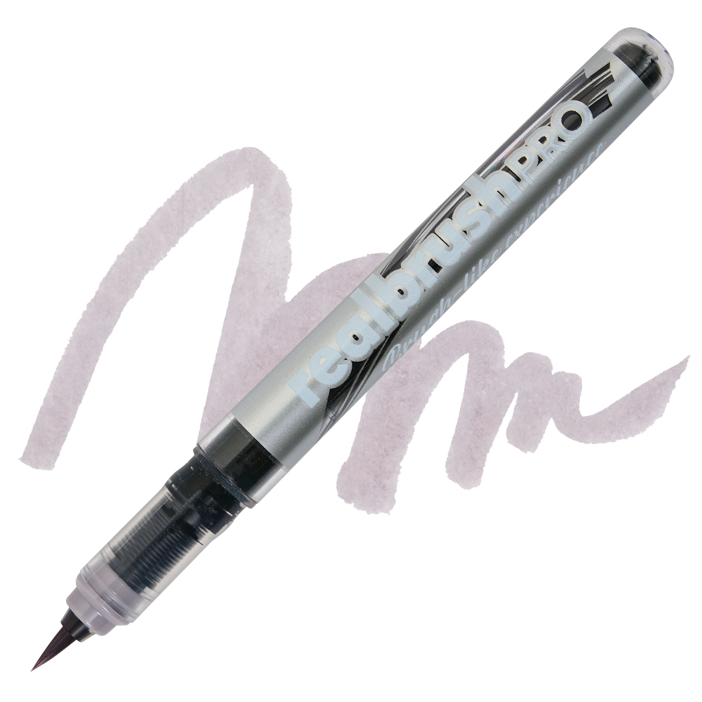 Karin Realbrush Pro Marker - Warm Grey 2, 4 mm, Brush Tip