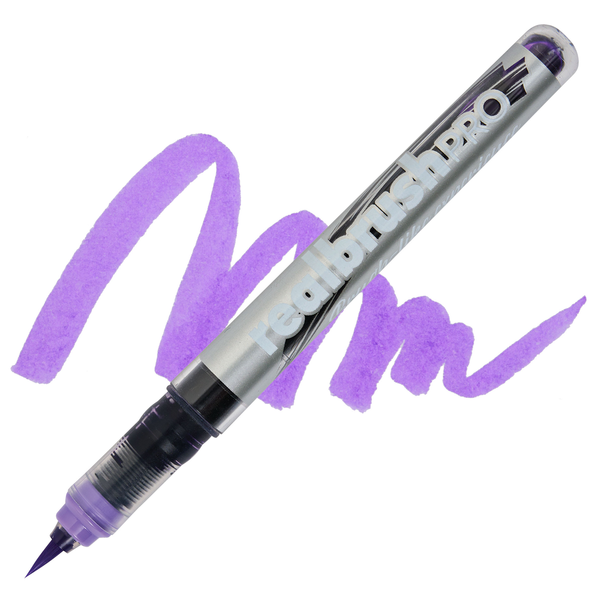 Karin Realbrush Pro Marker - Pale Violet, 4 mm, Brush Tip