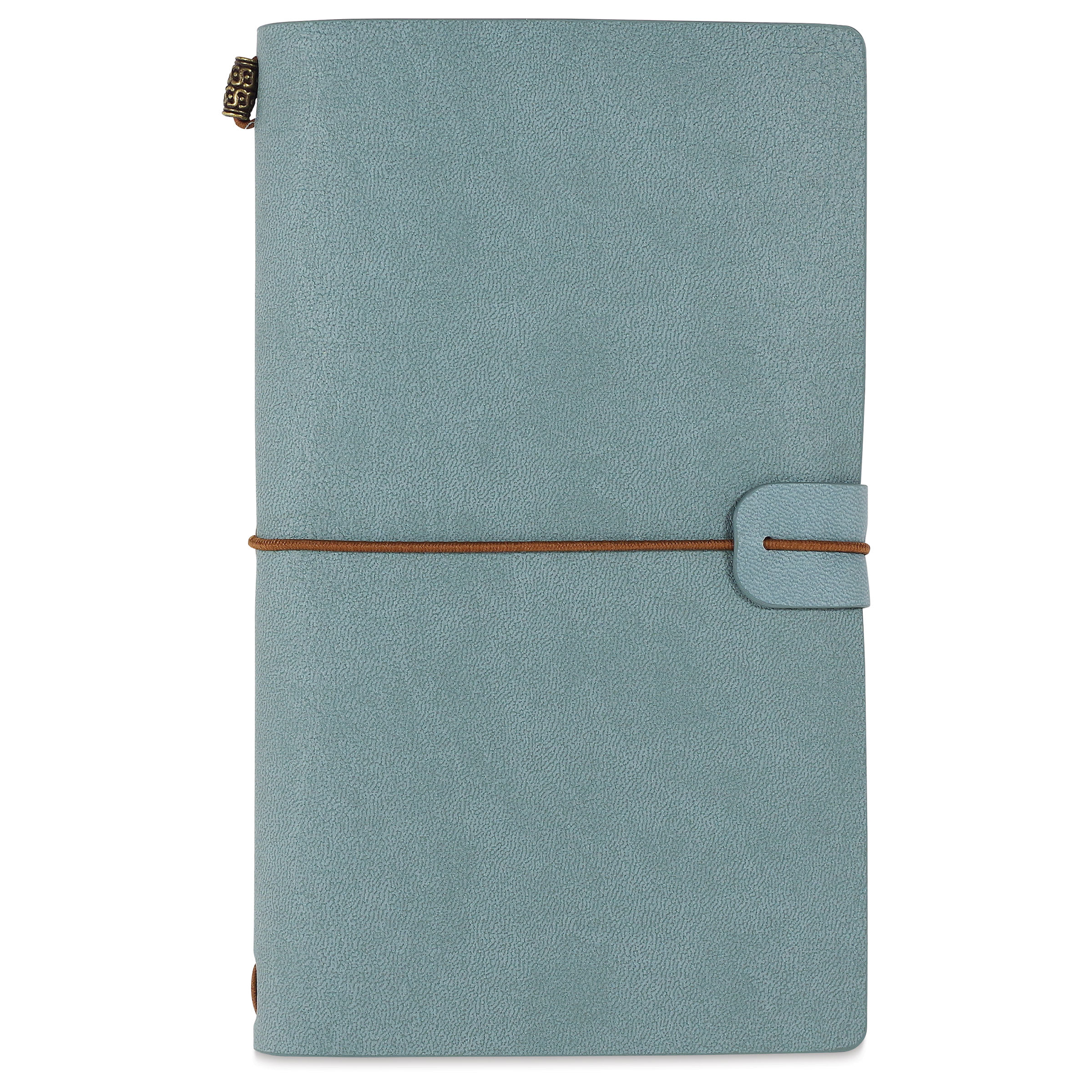 Peter Pauper Press Voyager Notebook - 4.75" x 7.9", Light Blue