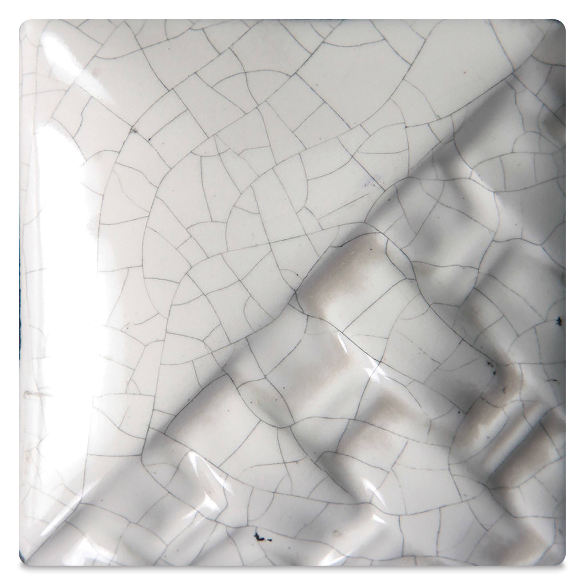 Mayco Raku Glaze - White Crackle, RK103, Pint