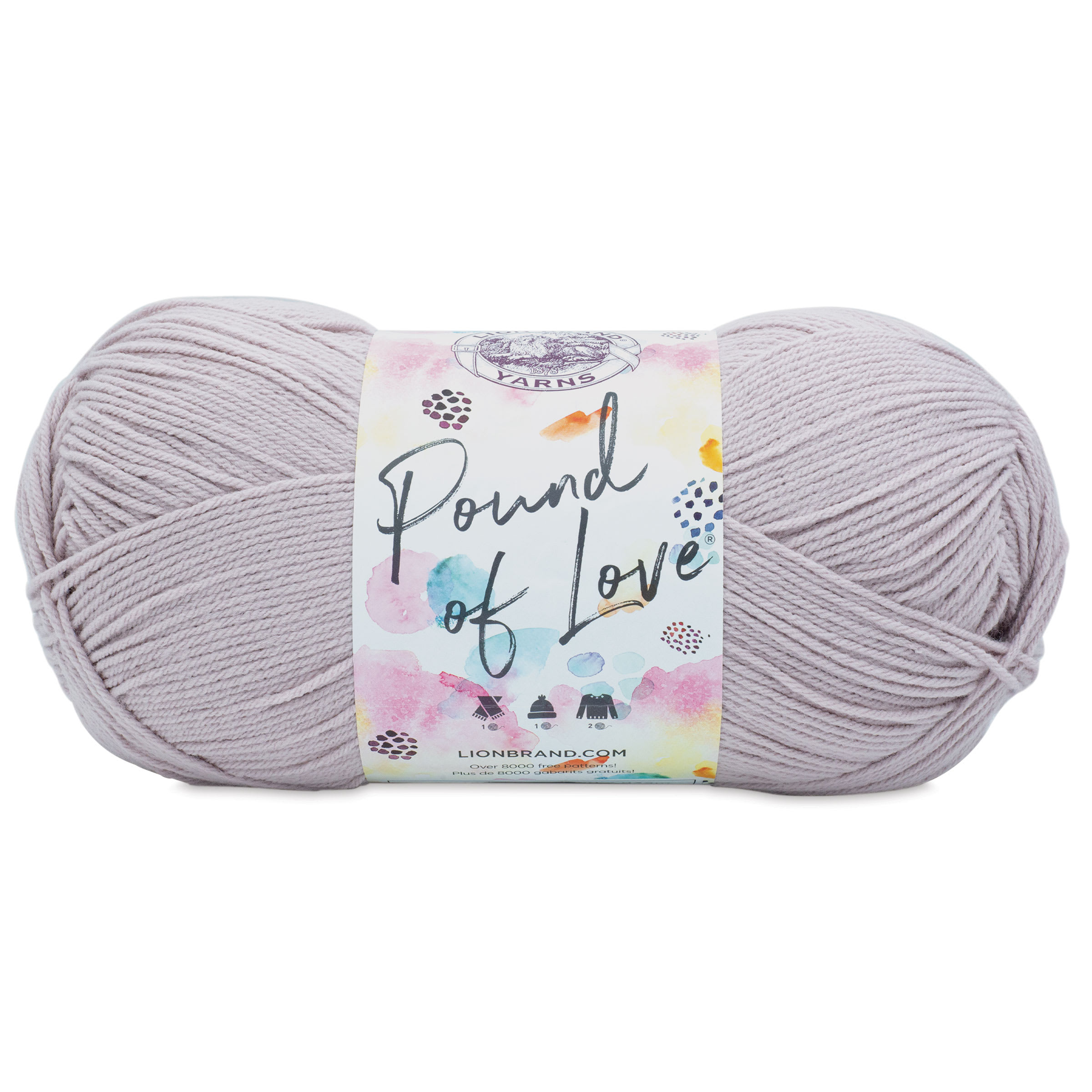Lion Brand Pound of Love Yarn  Quartz 16 oz