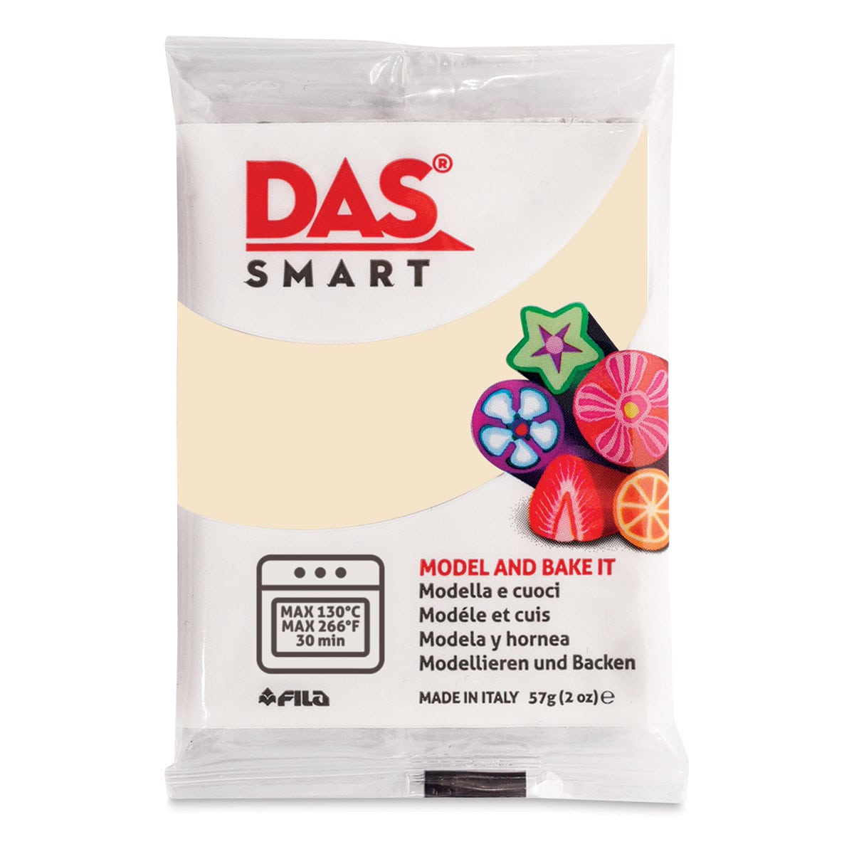 DAS Smart Polymer Clay Vanilla 2 oz