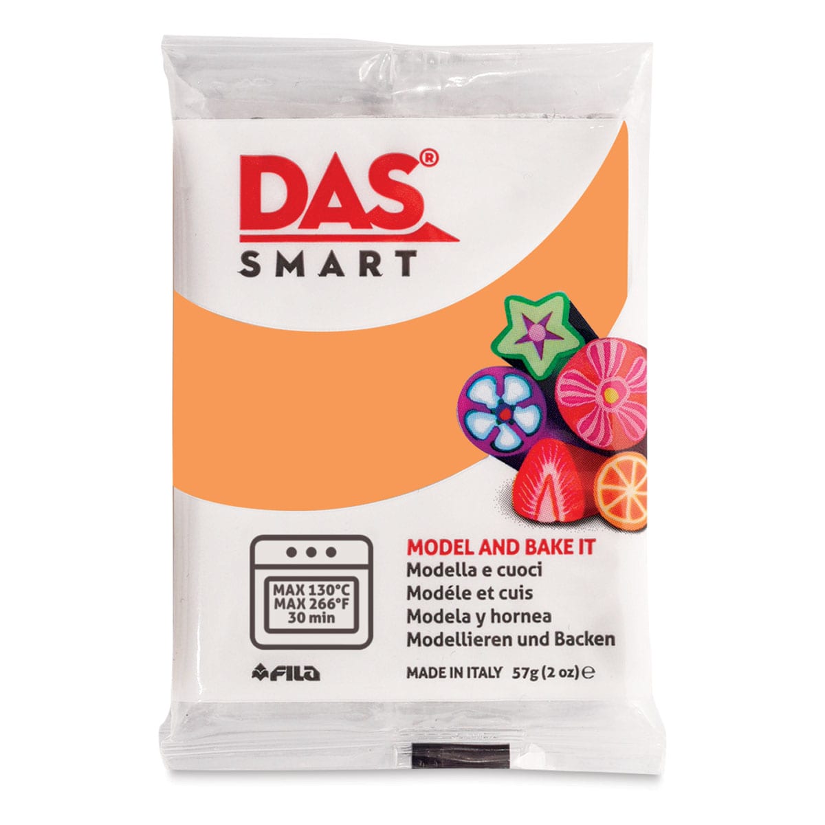 DAS Smart Polymer Clay Salmon 2 oz
