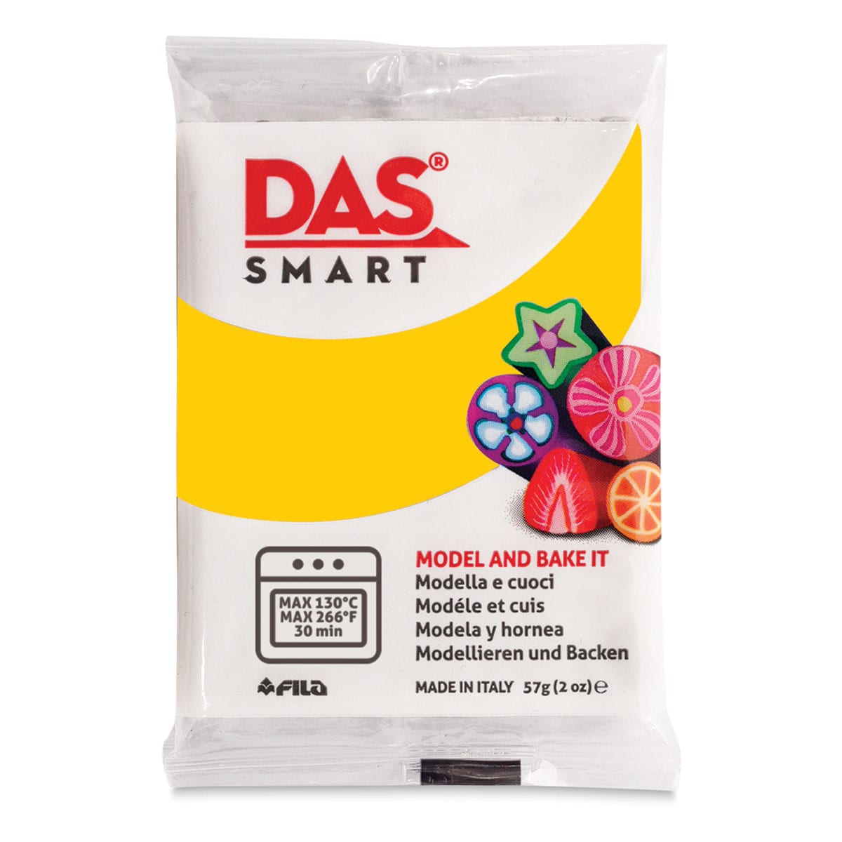 DAS Smart Polymer Clay Warm Yellow 2 oz
