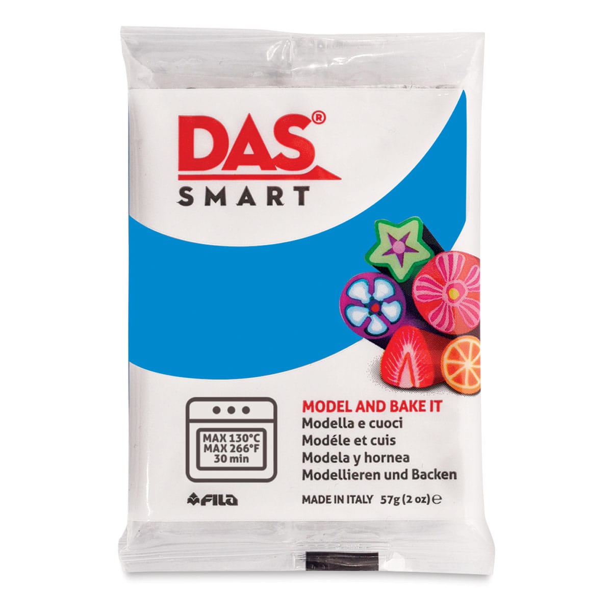 DAS Smart Polymer Clay Cobalt Blue 2 oz