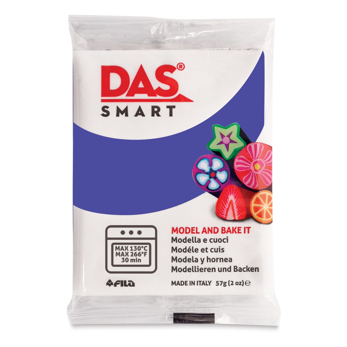 DAS Smart Polymer Clay Violet 2 oz