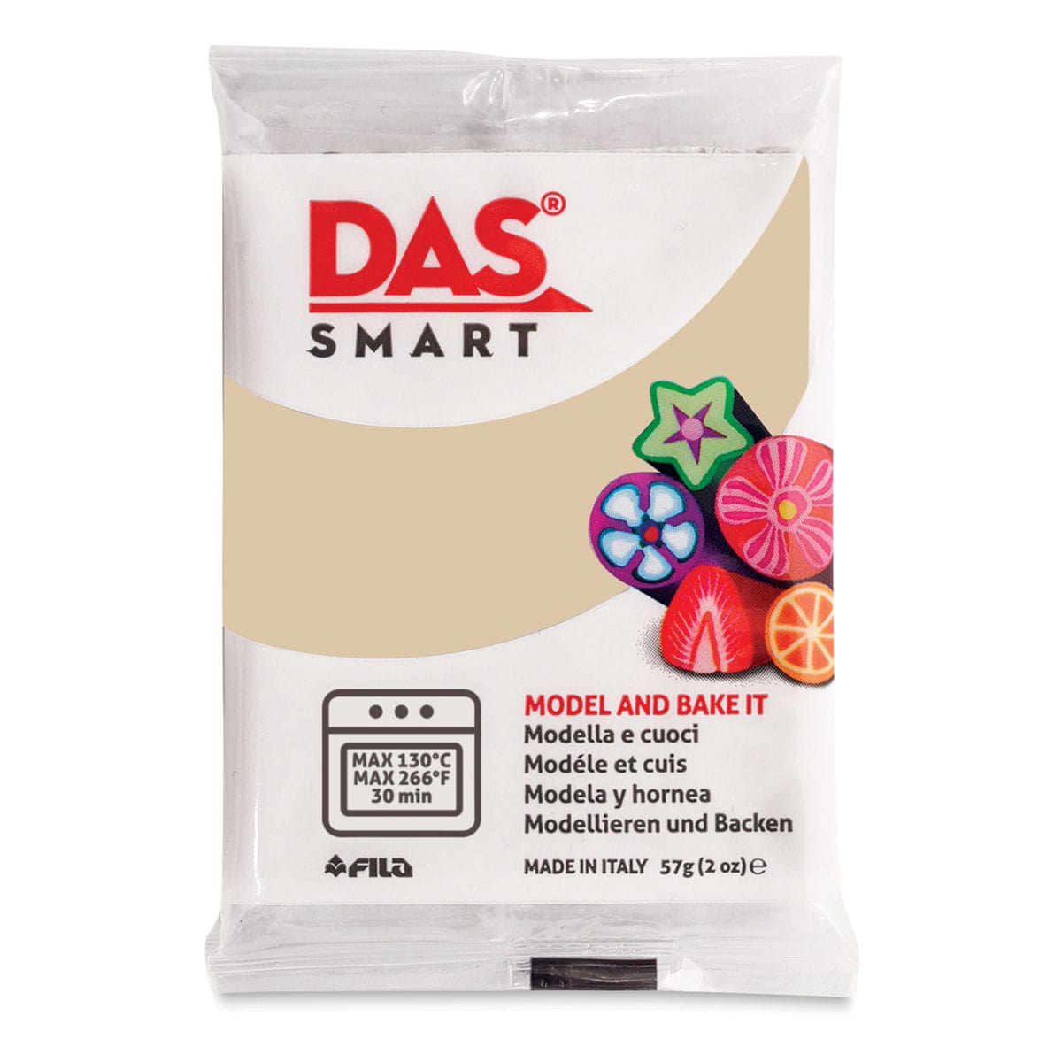 DAS Smart Polymer Clay Beige 2 oz