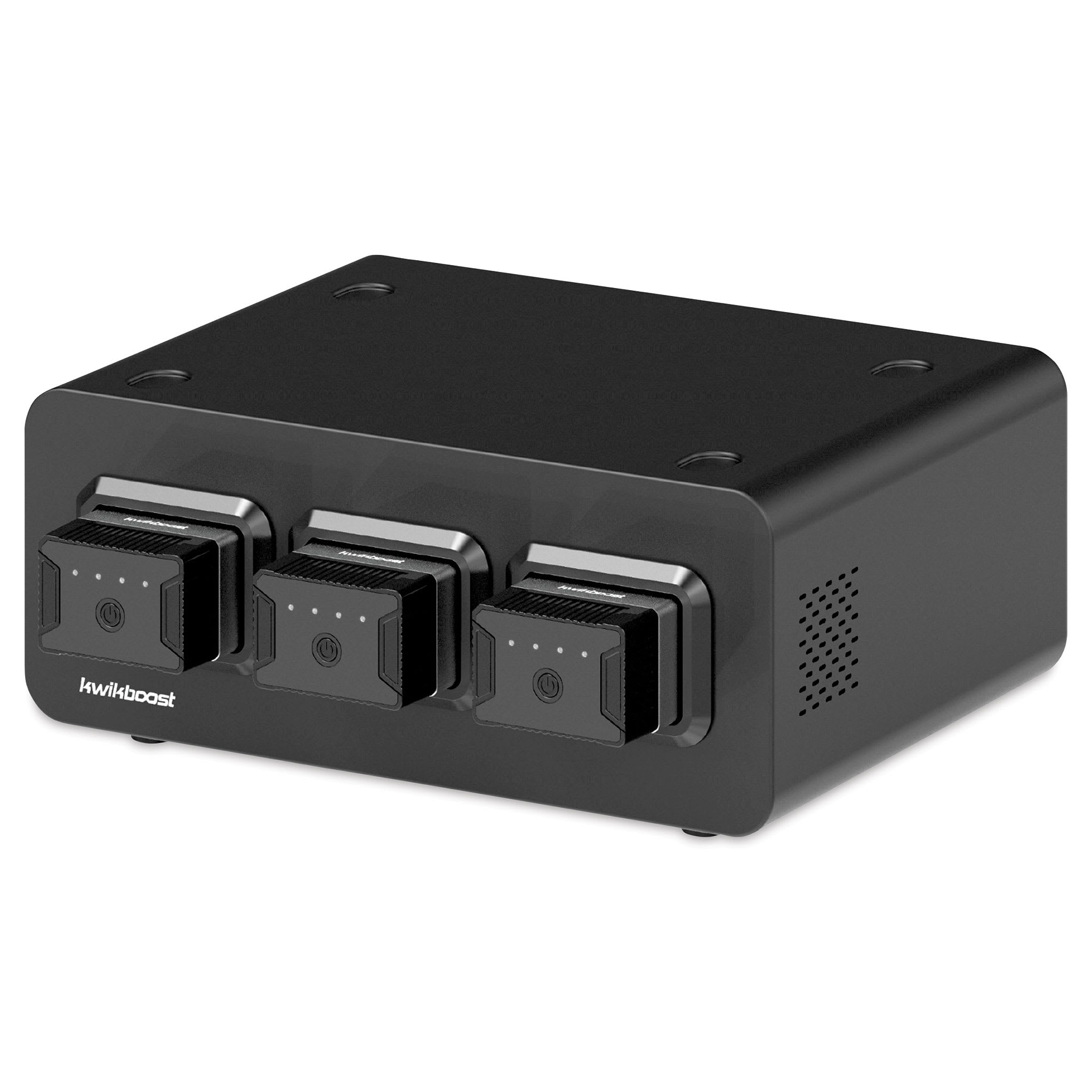 Luxor KwikBoost EdgePower Medium-Use Bundle, Black/Silver (KBEP-6B3C3) | Quill