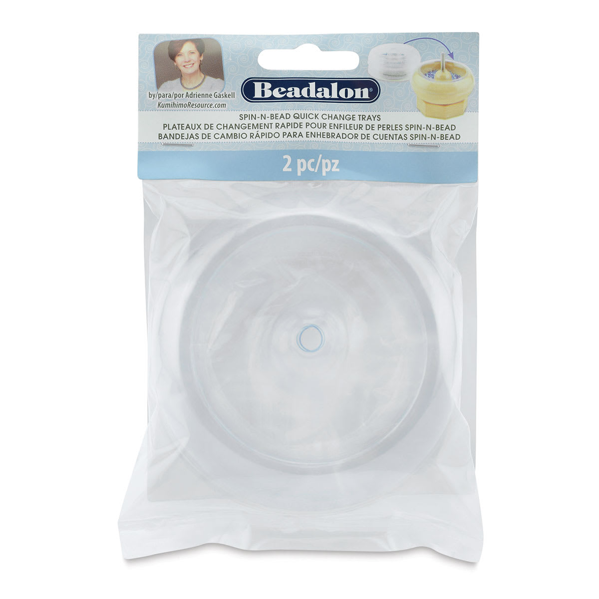 Beadalon Spin-N-Bead Quick Change Trays - Package of 2