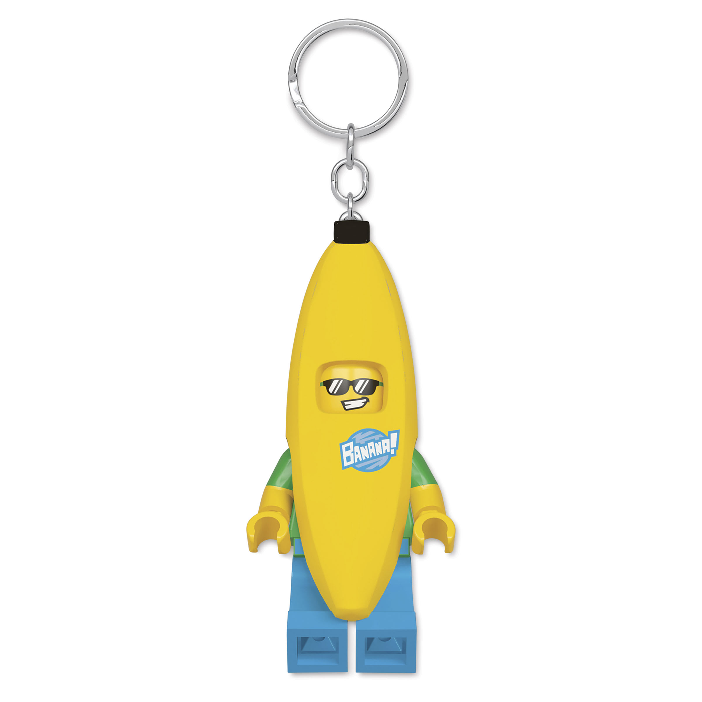 5037532 Classic Plastic Multi Color Banana Keychain Light
