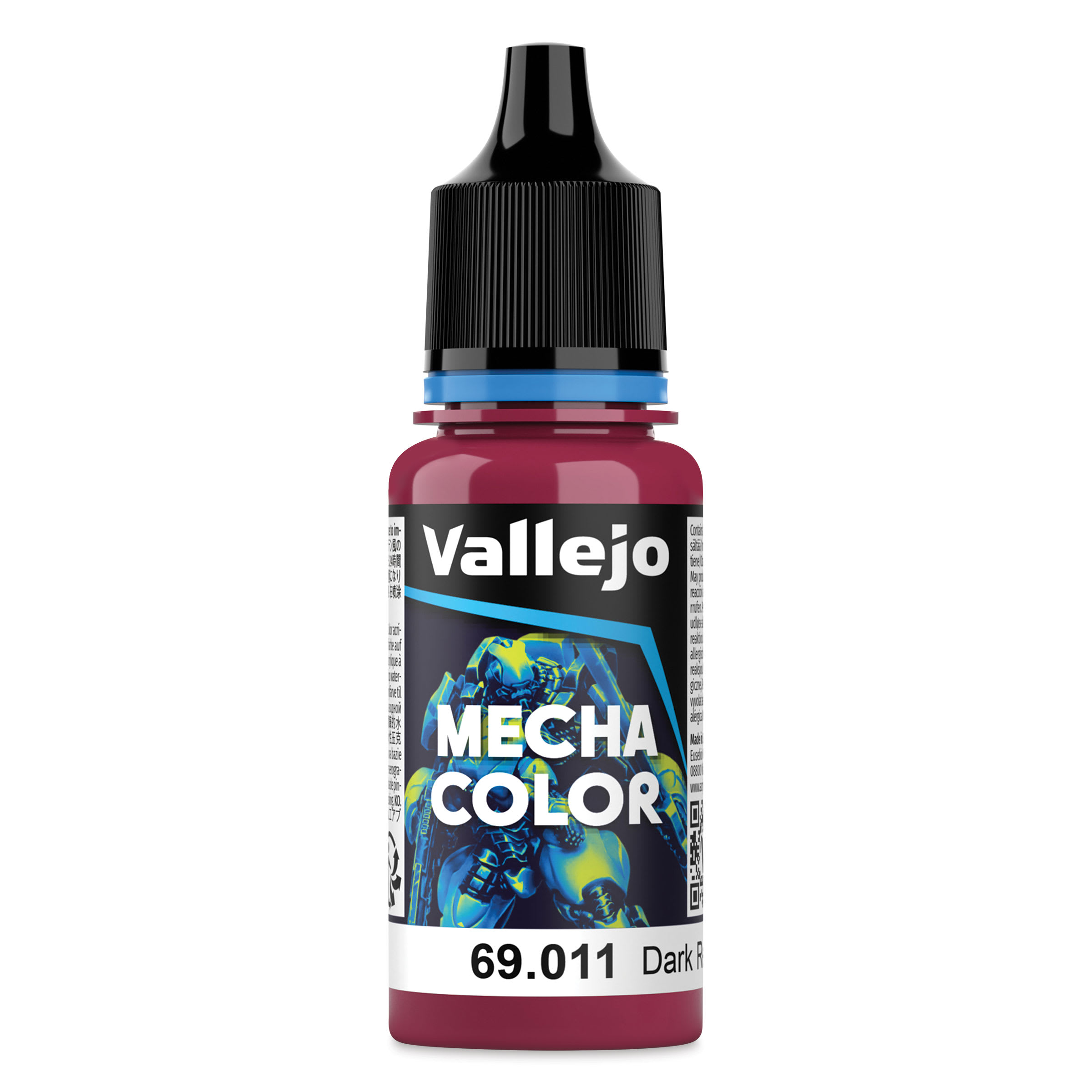 Vallejo Mecha Airbrush Color - Dark Red, 18 ml