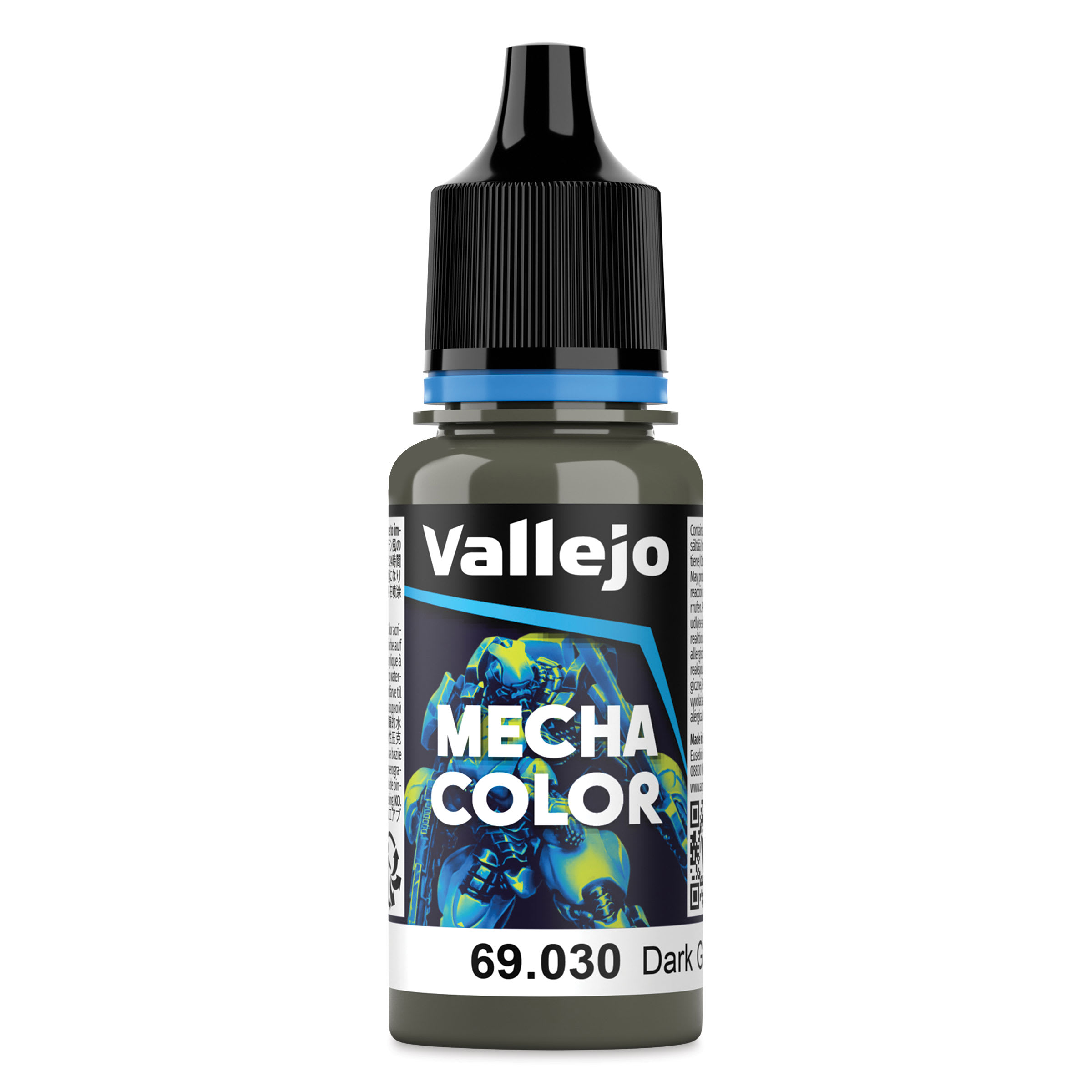 Vallejo Mecha Airbrush Color - Dark Green, 18 ml