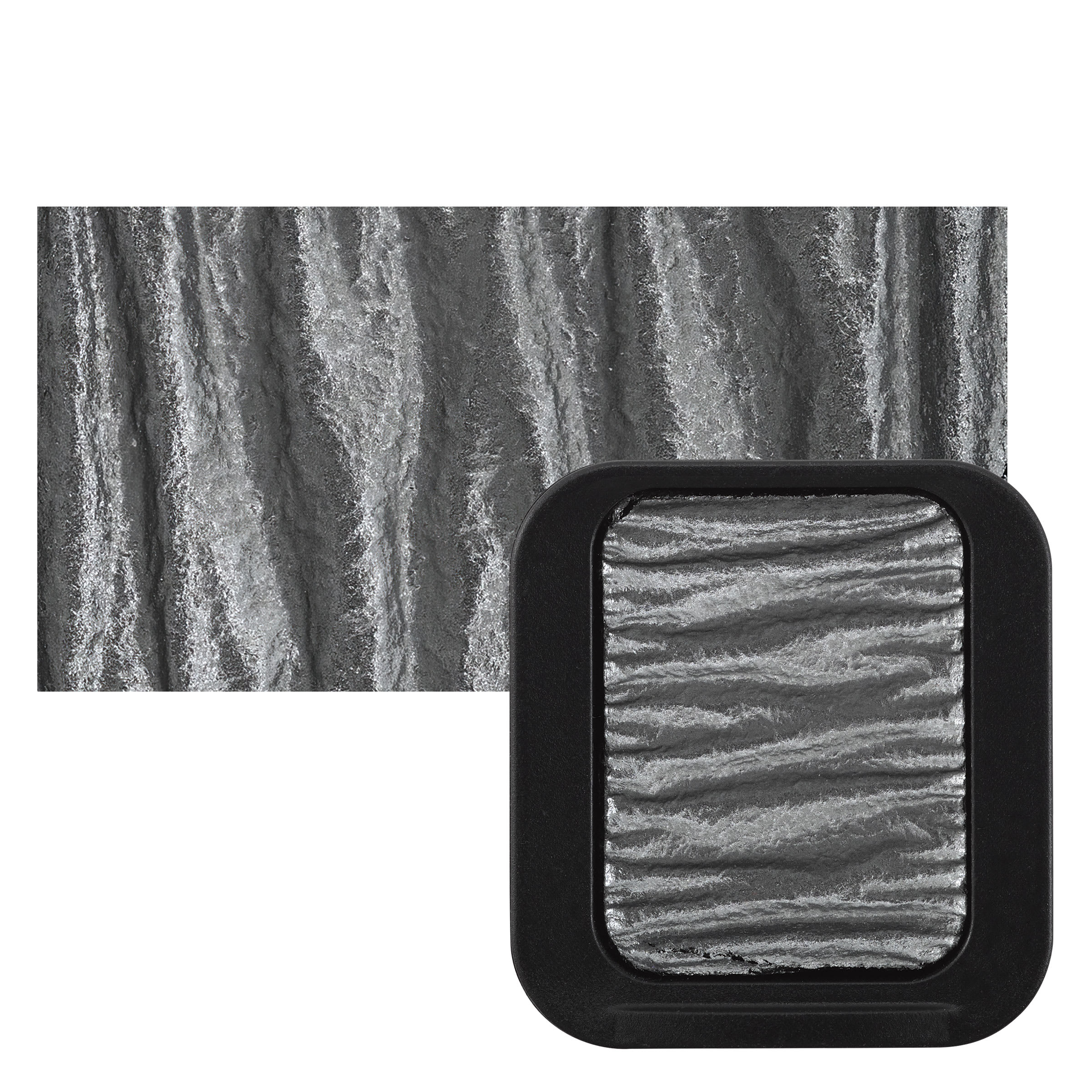 Finetec Premium Watercolor Pan - Pewter (Pearlescent)