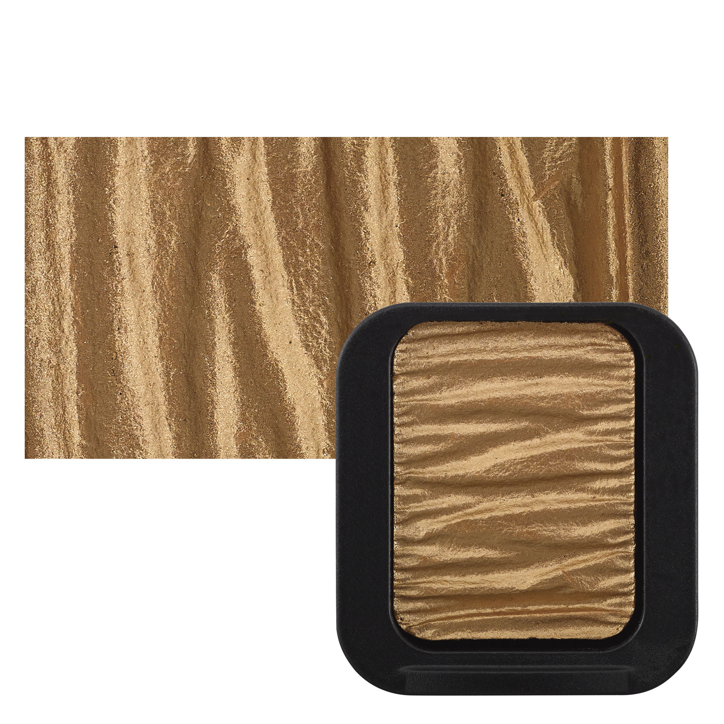 Finetec Premium Watercolor Pan - Pale Gold (Pearlescent)