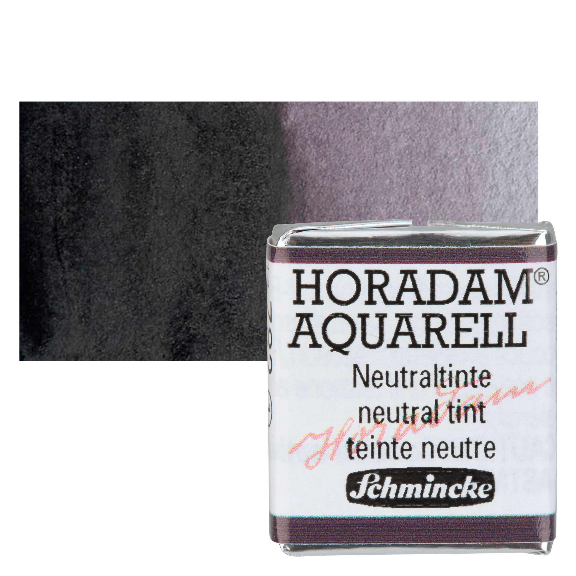 Schmincke Horadam Aquarell Artist Watercolor - Neutral Tint, Half Pan