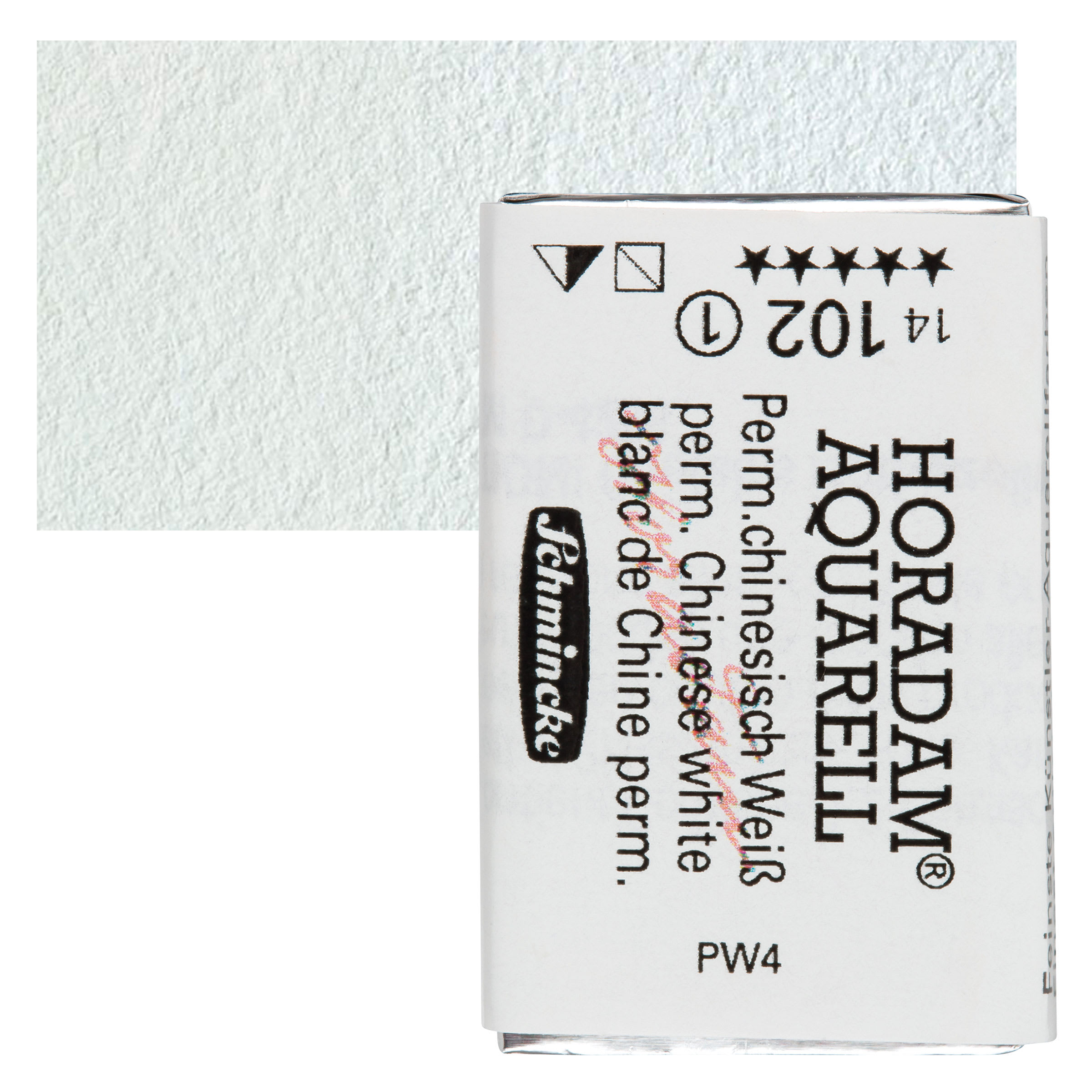 Schmincke Horadam Aquarell Watercolor - Permanent Chinese White, Full Pan