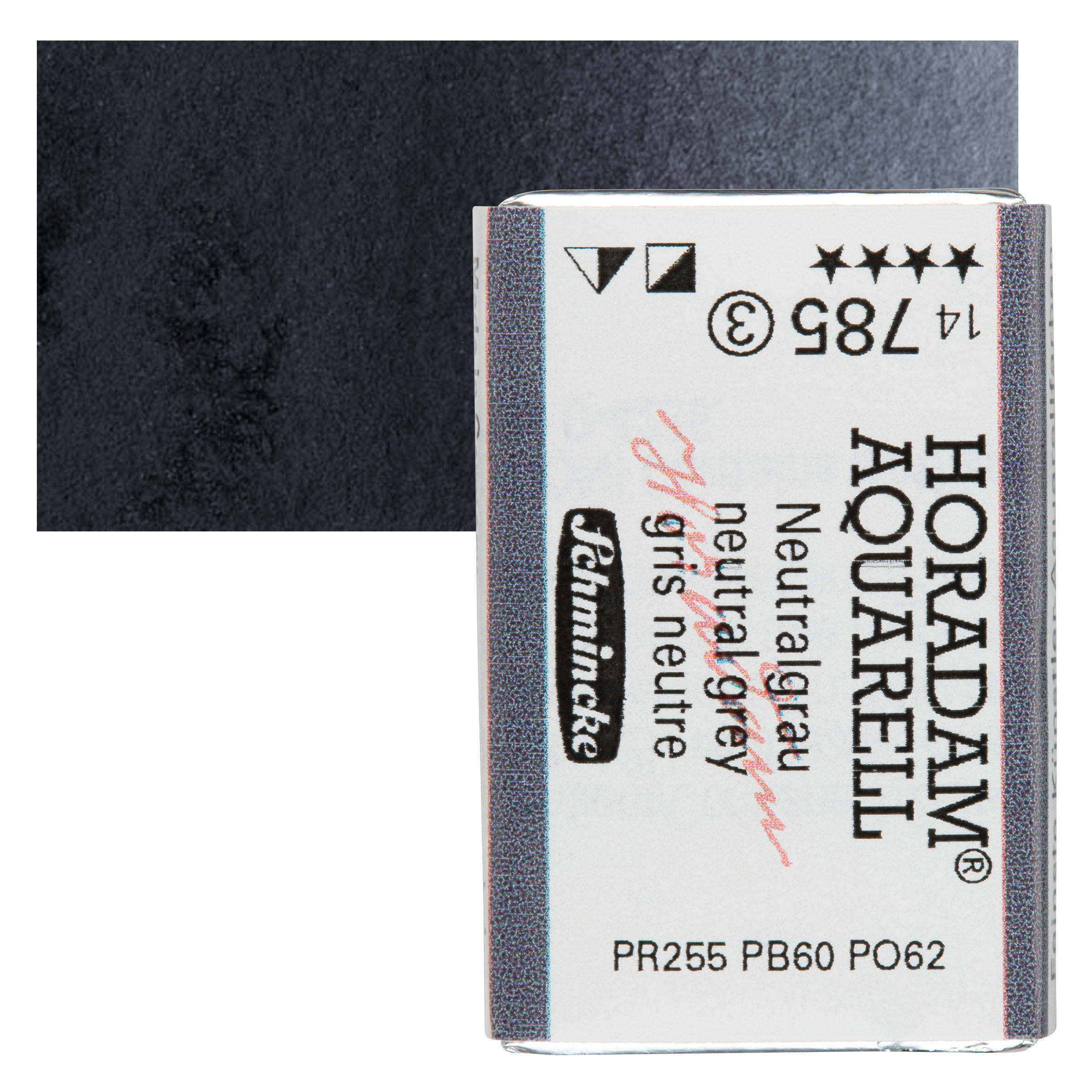 Schmincke Horadam Aquarell Watercolor - Neutral Grey, Full Pan