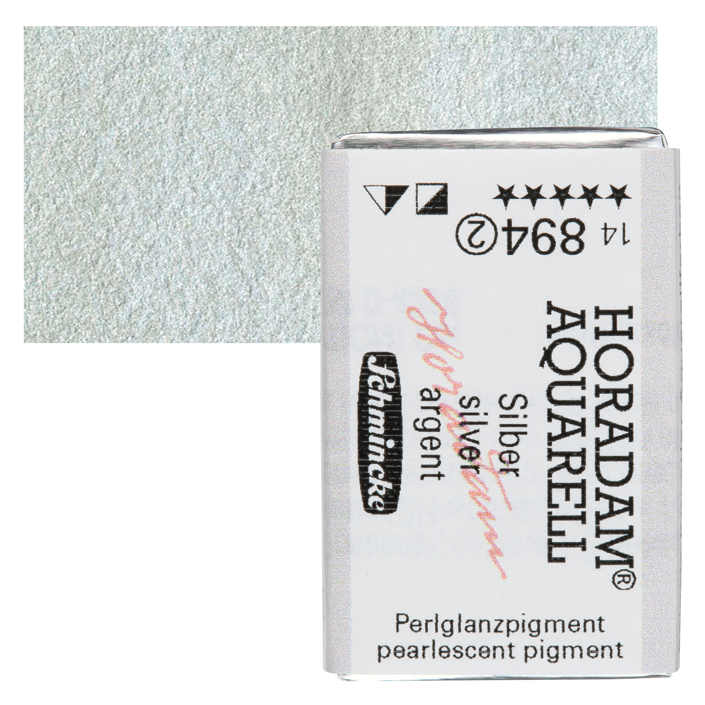 Schmincke Horadam Aquarell Watercolor - Silver, Full Pan