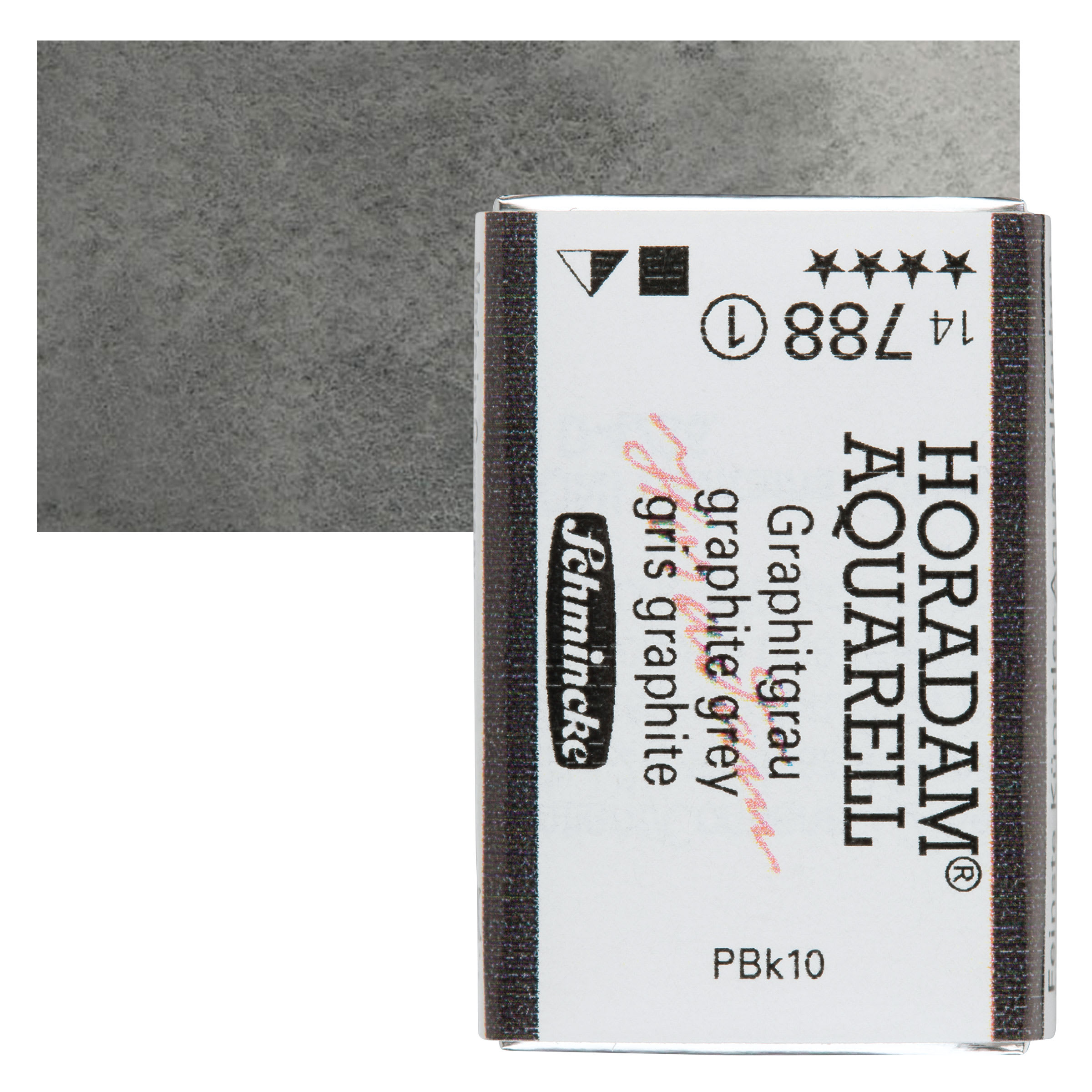 Schmincke Horadam Aquarell Watercolor - Graphite Grey, Full Pan