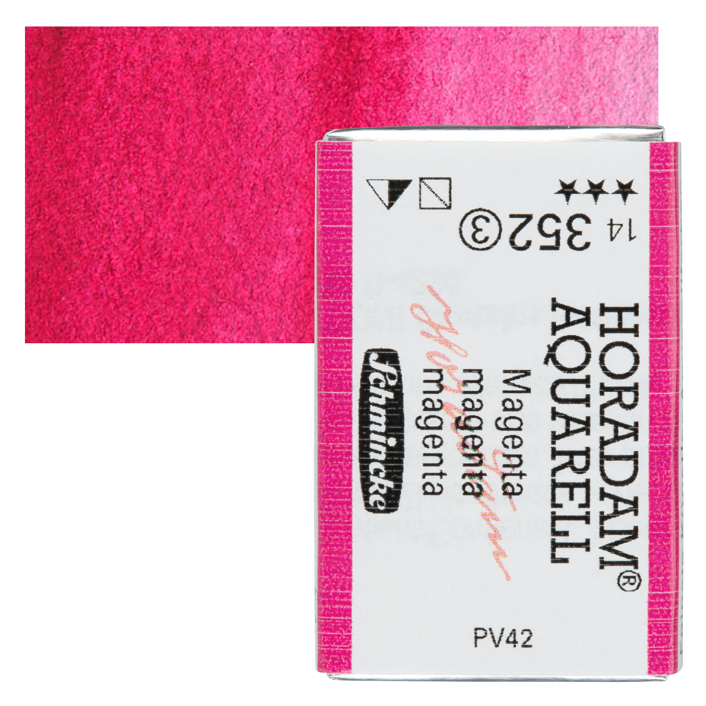 Schmincke Horadam Aquarell Watercolor - Magenta, Full Pan