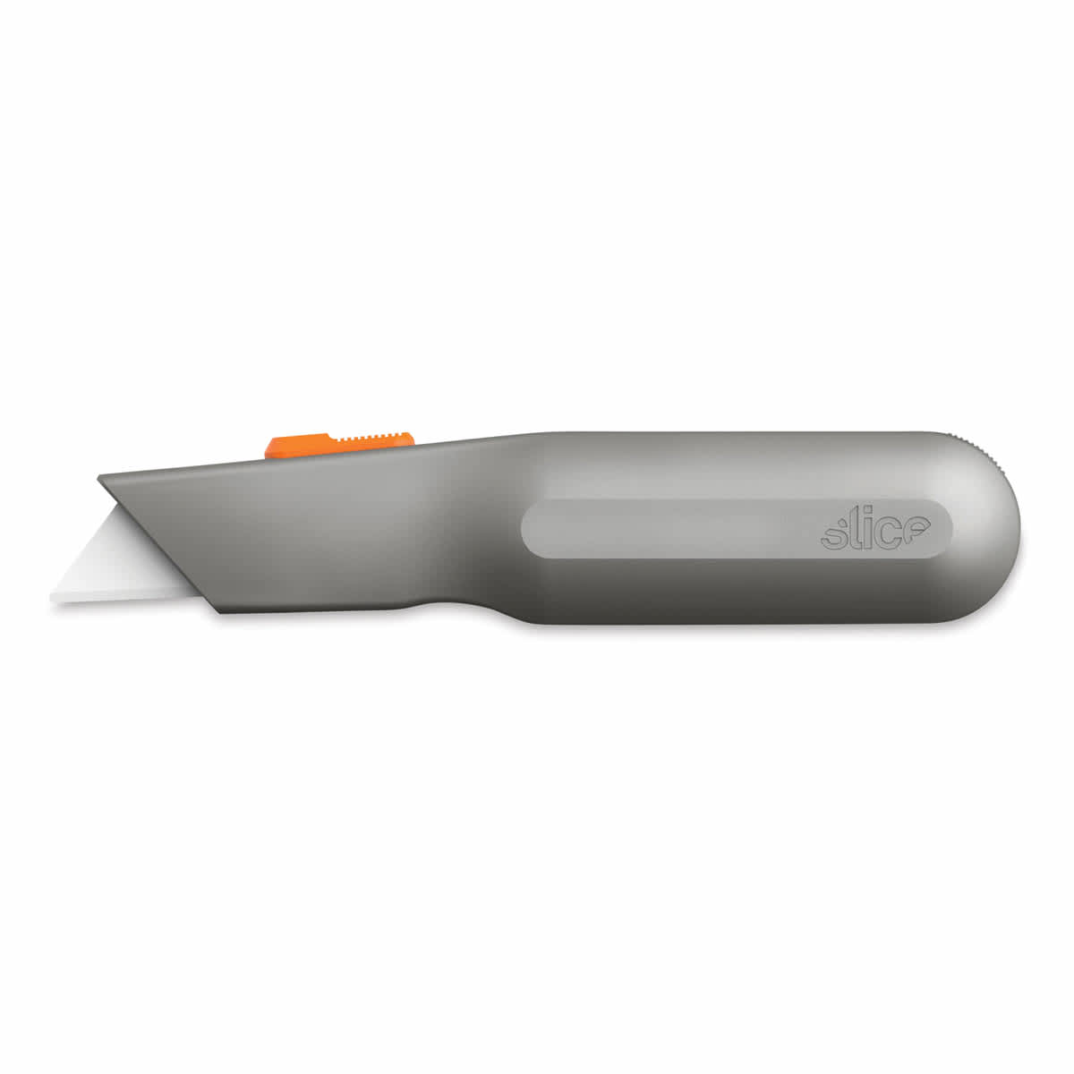 Slice Snap-off Utility Knife: 153.83 mm Handle, Rounded Tip Blade - Metal Handle | Part #10490