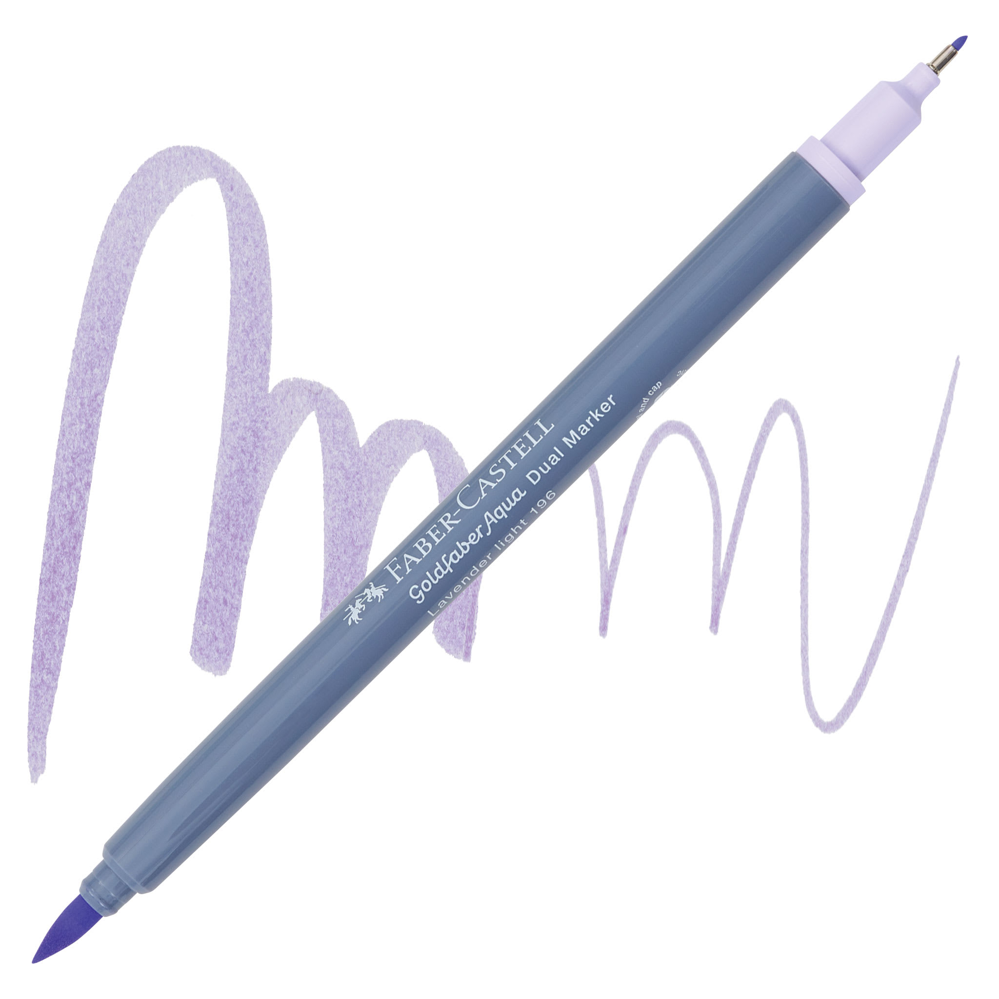 Faber-Castell Goldfaber Aqua Dual Marker - 196 Lavender Light