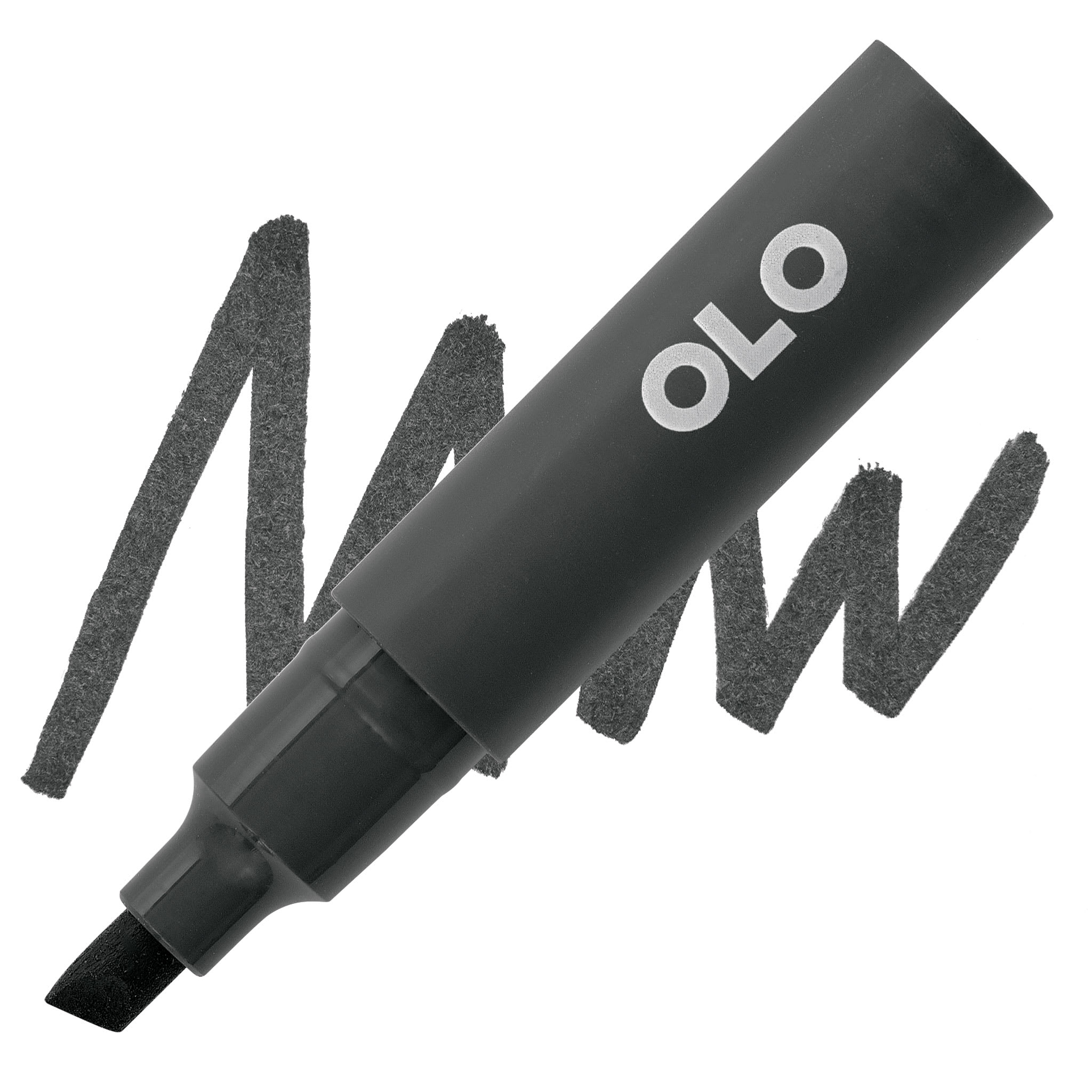 Olo Chisel Tip Half-Marker - K Pure Black
