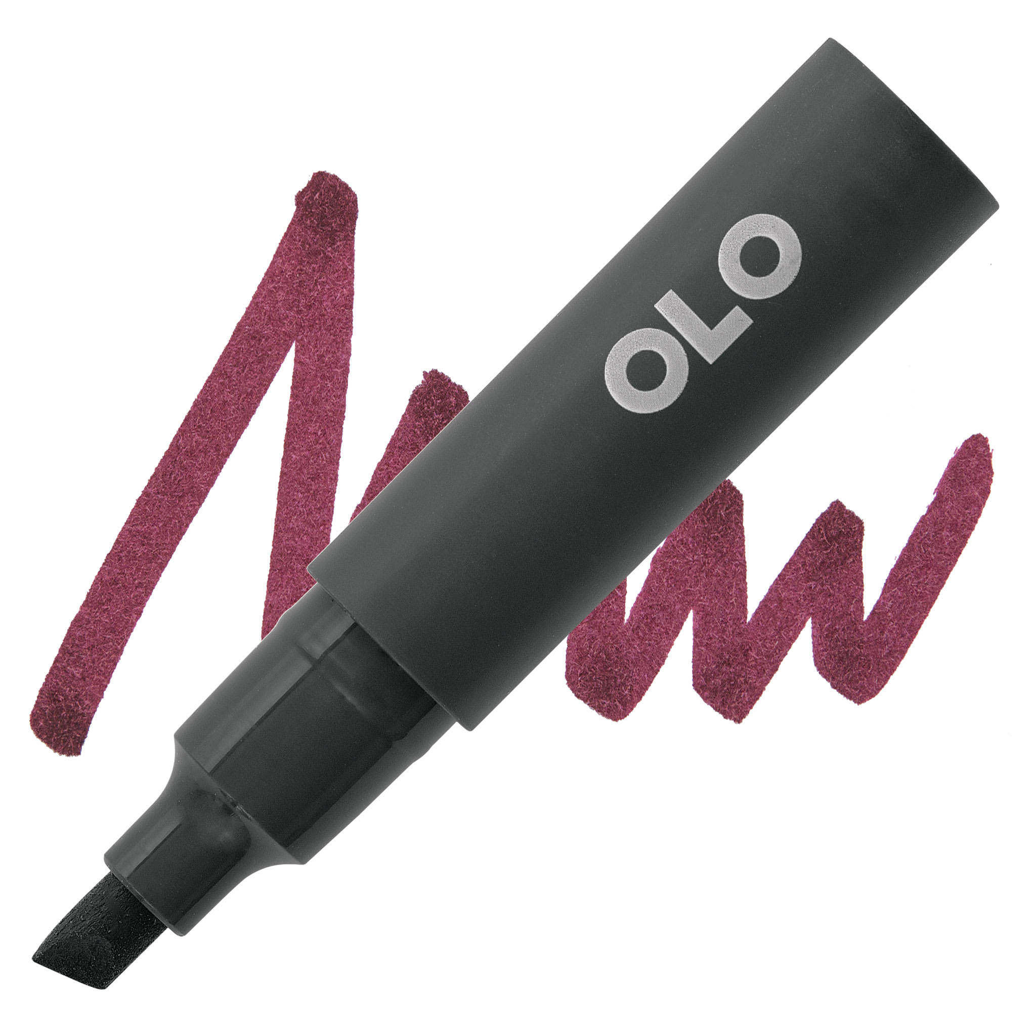 Olo Chisel-Tip Half Marker - R1.8 Maroon