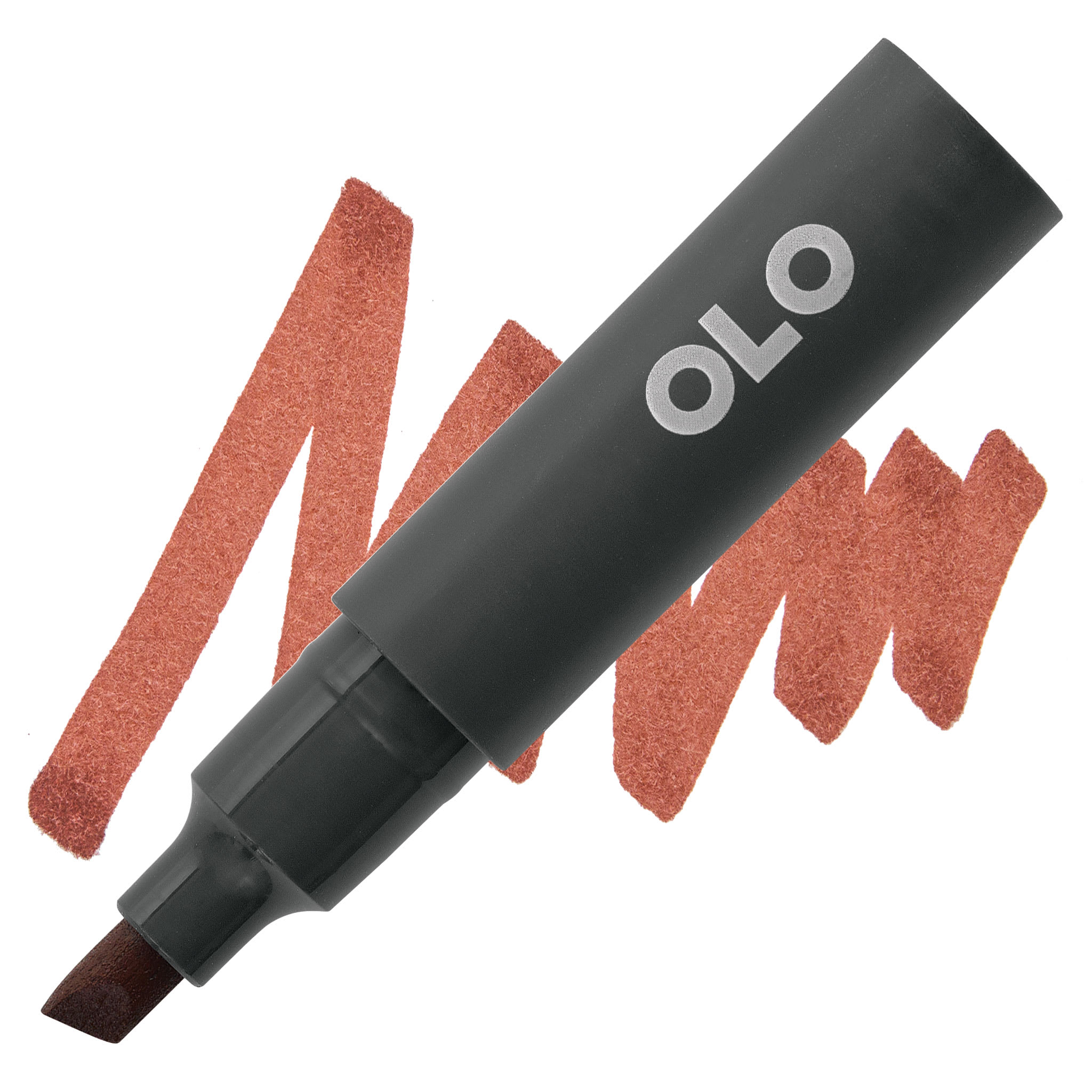 Olo Chisel-Tip Half Marker - OR4.7 Chocolate